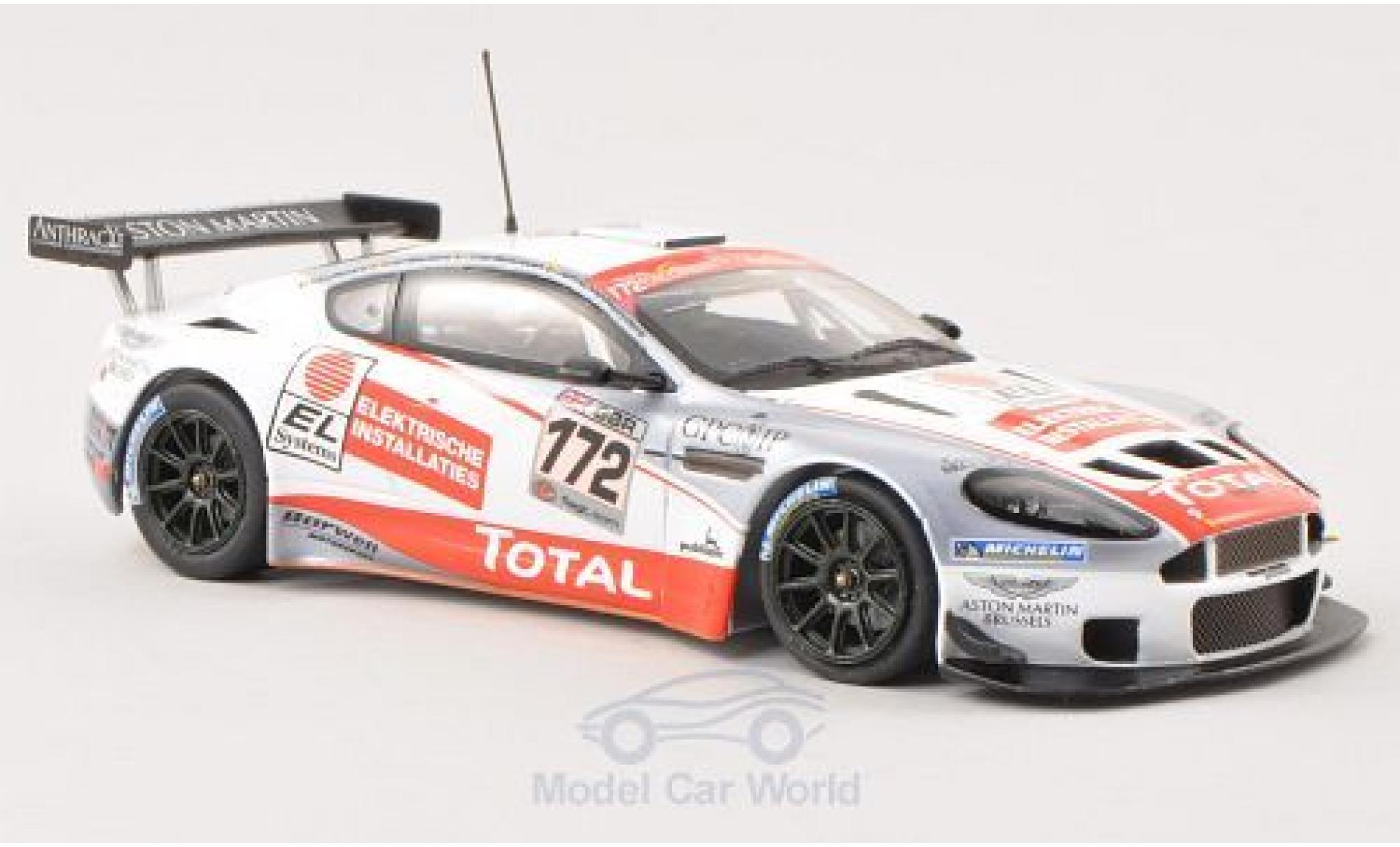 Aston Martin DBRS9 DBRS9 1/43 Minichamps DBRS 9 No.172 Total Spa-Francorchamps 2009 /K.Wauters modelauto