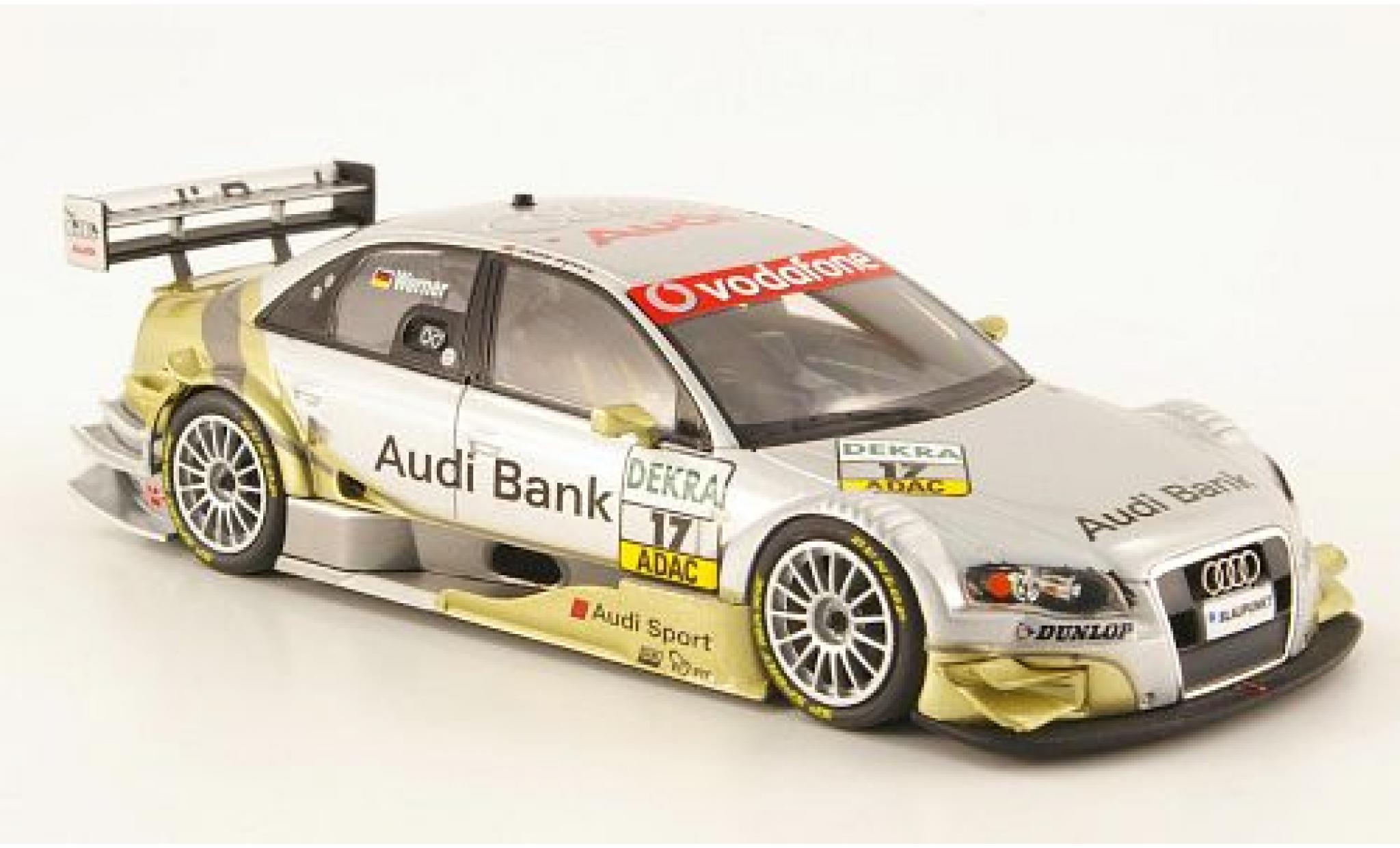 Audi A4 1/43 Minichamps DTM No.17 Team Phoenix DTM 2007 M.Werner modelauto