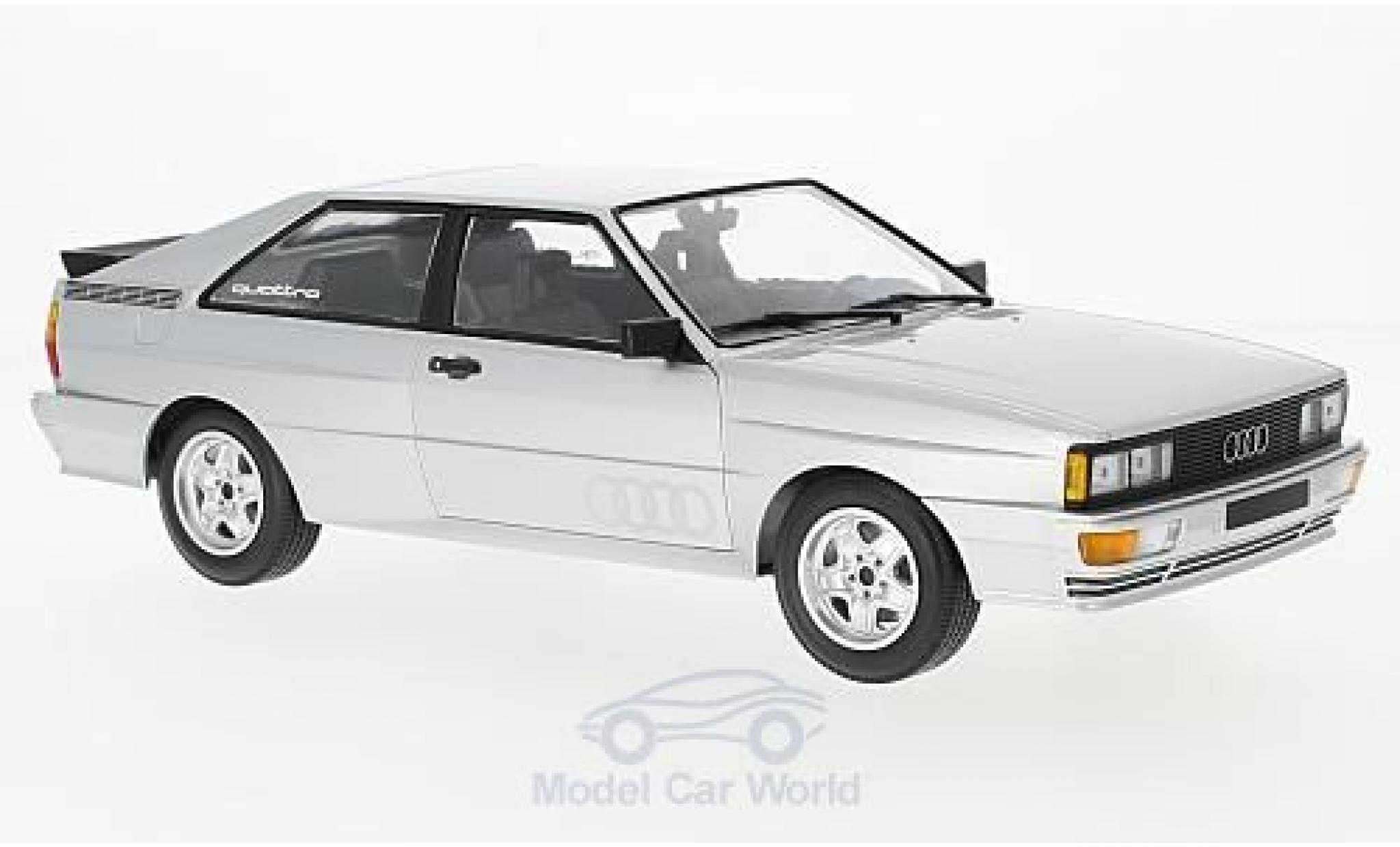 Audi Quattro 1/18 Minichamps quattro grijs 1980 modelauto
