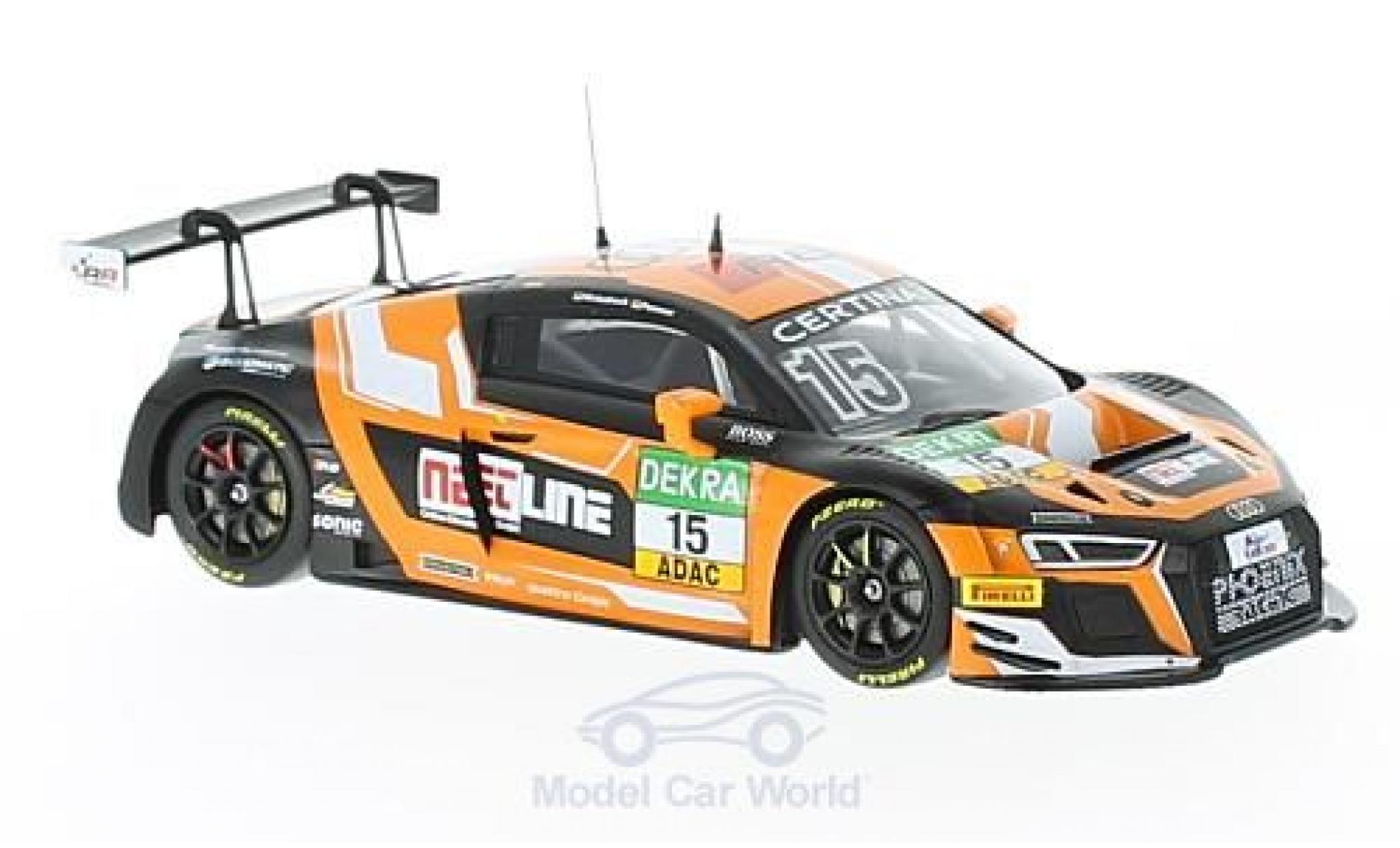 Audi R8 1/43 Minichamps LMS No.15 Phoenix Racing ADAC GT Masters 2016 M.Pommer/M.Winkelhock modelauto