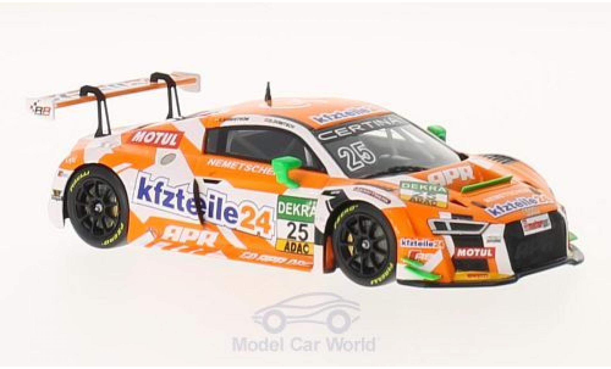 Audi R8 1/43 Minichamps LMS No.25 APR Motorsport KFZTeile 24 / APR Motorsport ADAC GT Masters 2016 D.Dobitch/E.Sandstr&ouml;m modelauto
