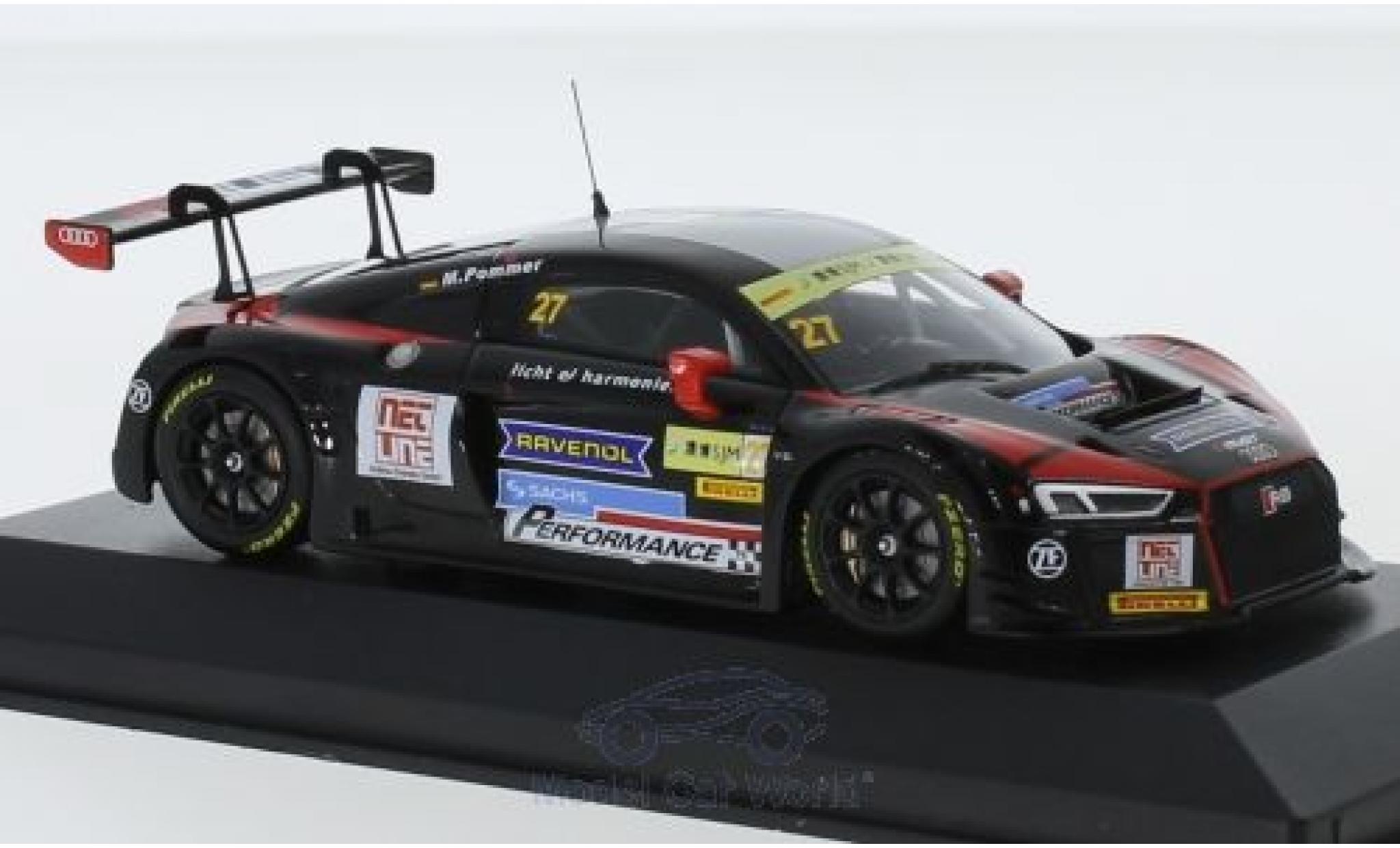 Audi R8 1/43 Minichamps LMS No.27 Aust Motorsport Fia GT World Cup GT Cup Macau 2017 M.Pommer modelauto
