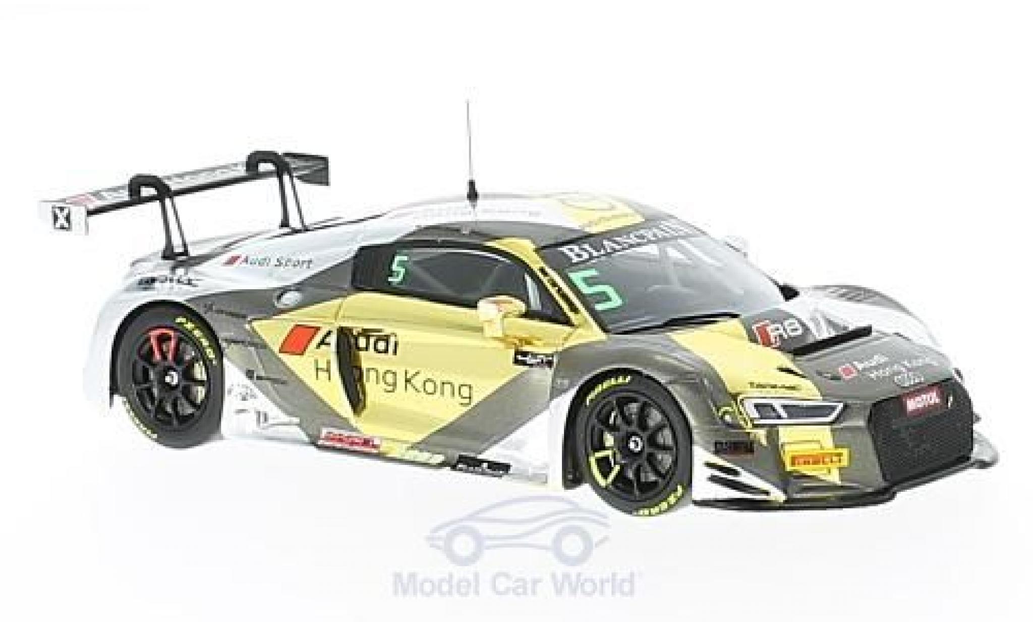 Audi R8 1/43 Minichamps LMS No.5 Hong Kong Witpain GT Series GT Asia 2017 M.Lee/S.Thong modelauto