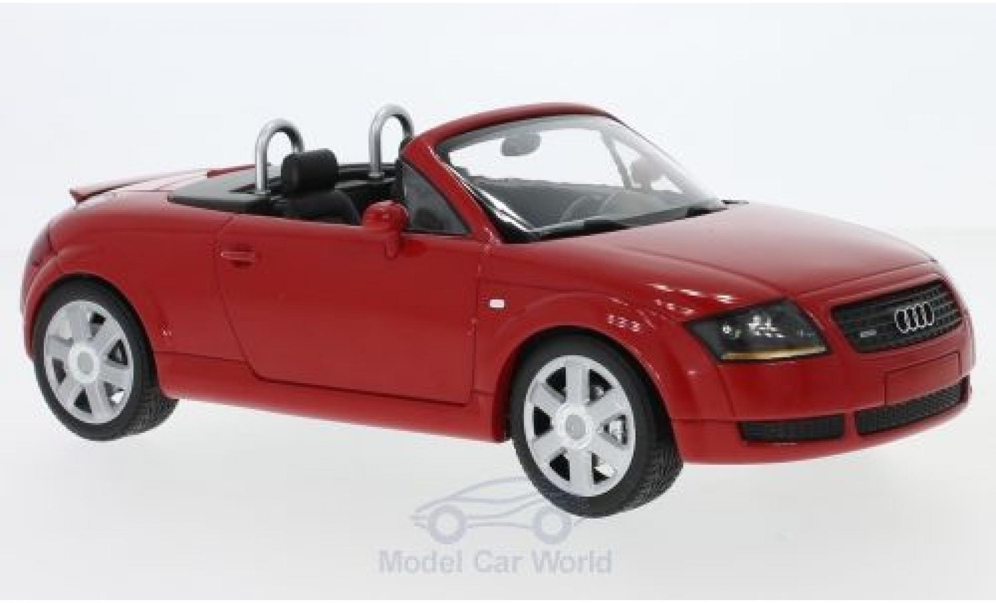 Audi TT 1/18 Minichamps Roadster rood 1998 modelauto