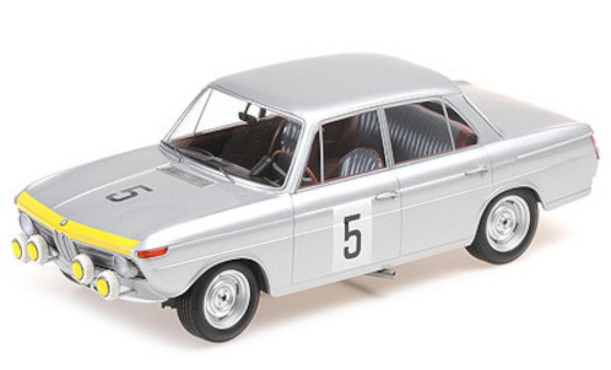 Bmw 1800 1/18 Minichamps TiSA No.5 24h Spa 1965 H.Hahne/W.Mairesse modelauto