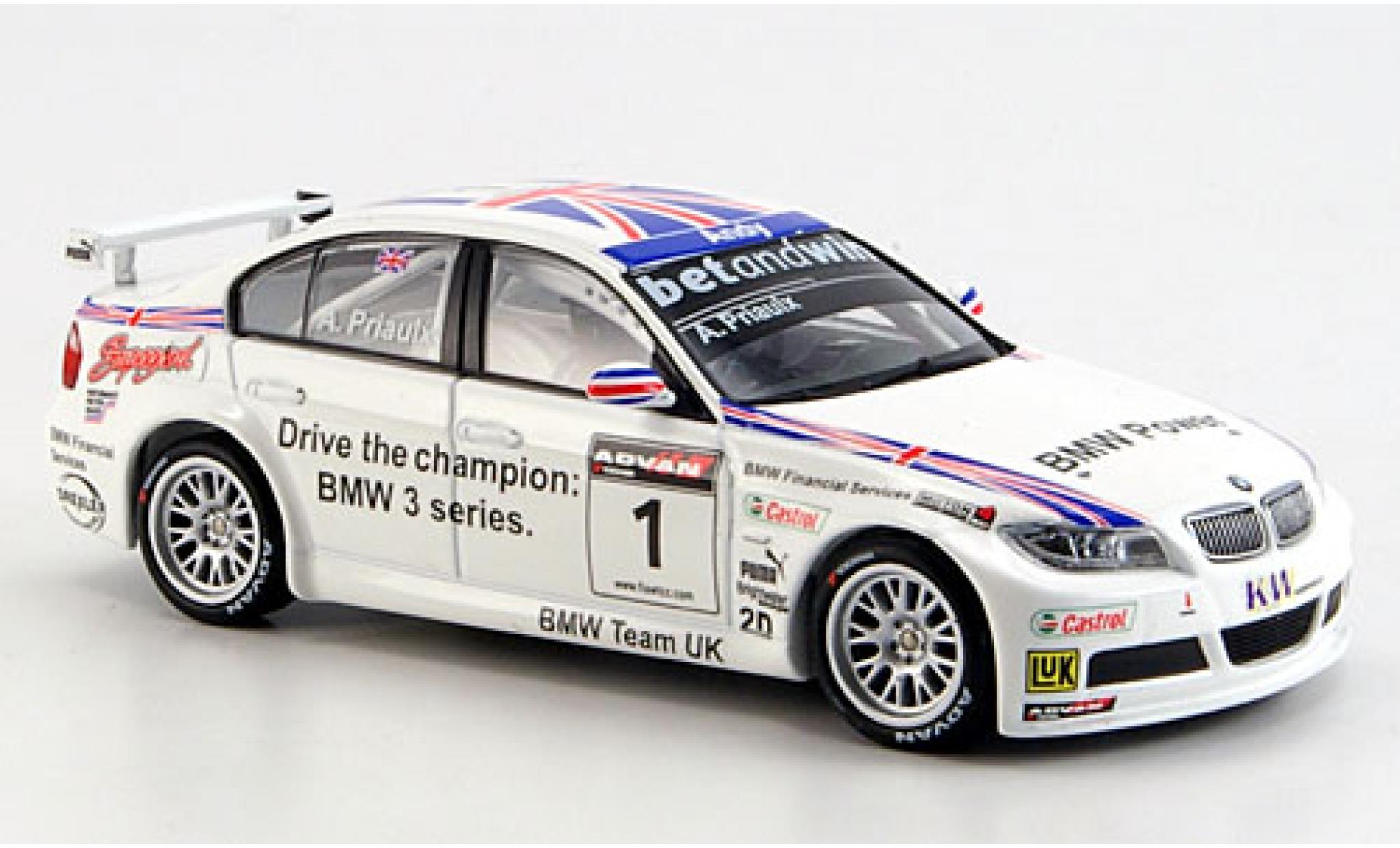 Bmw 320 1/43 Minichamps Si No.1 WTCC 2006 A.Priaulx modelauto