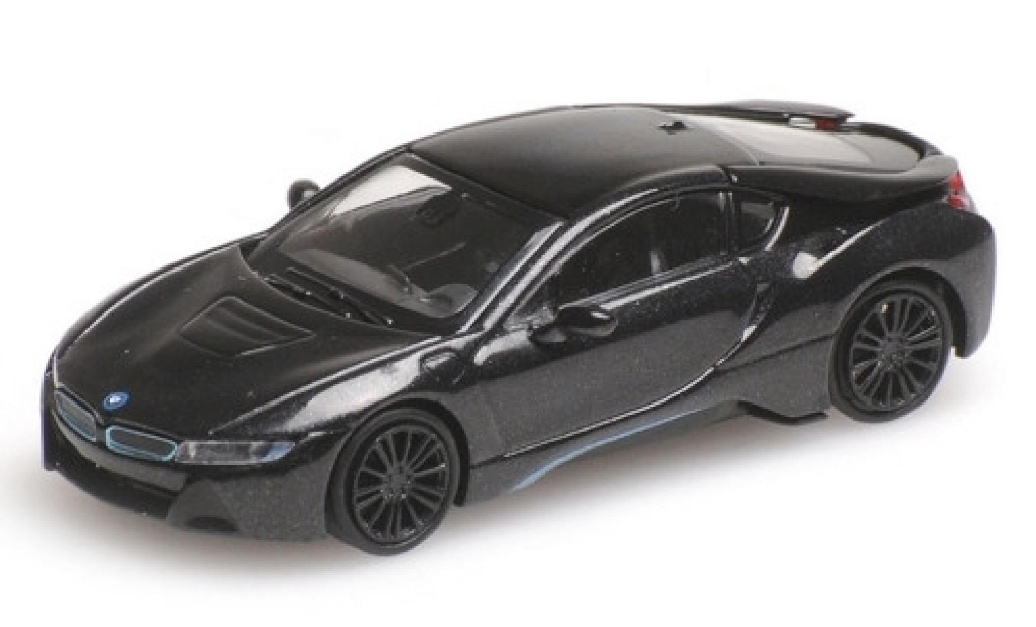 Bmw i8 1/87 Minichamps Coupe metallic anthrazit 2015 modelauto