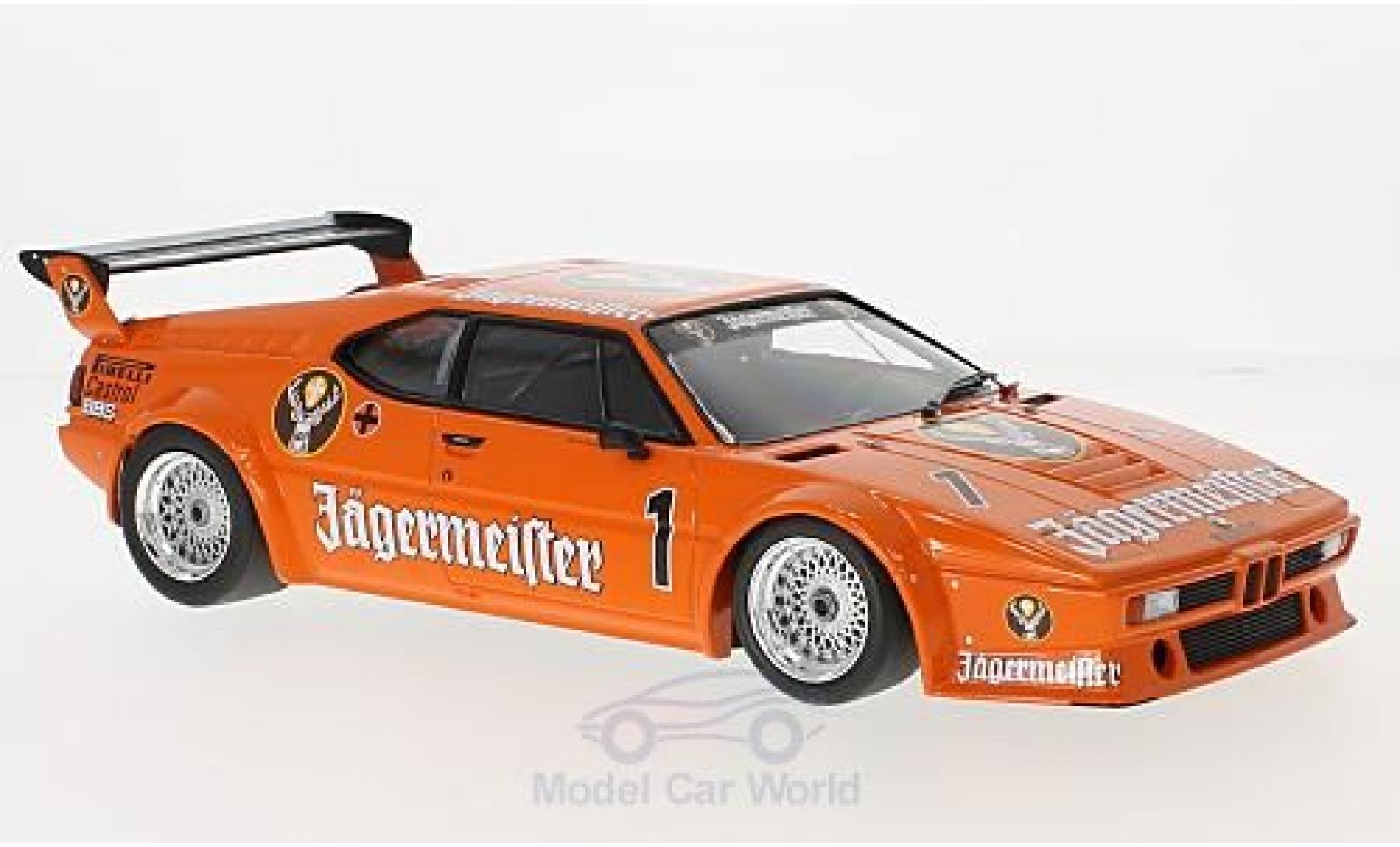 Bmw M1 1982 1/18 Minichamps No.1 Auto Mass J&auml;germeister Wunstorf 1982 K.K&ouml;nig modelauto