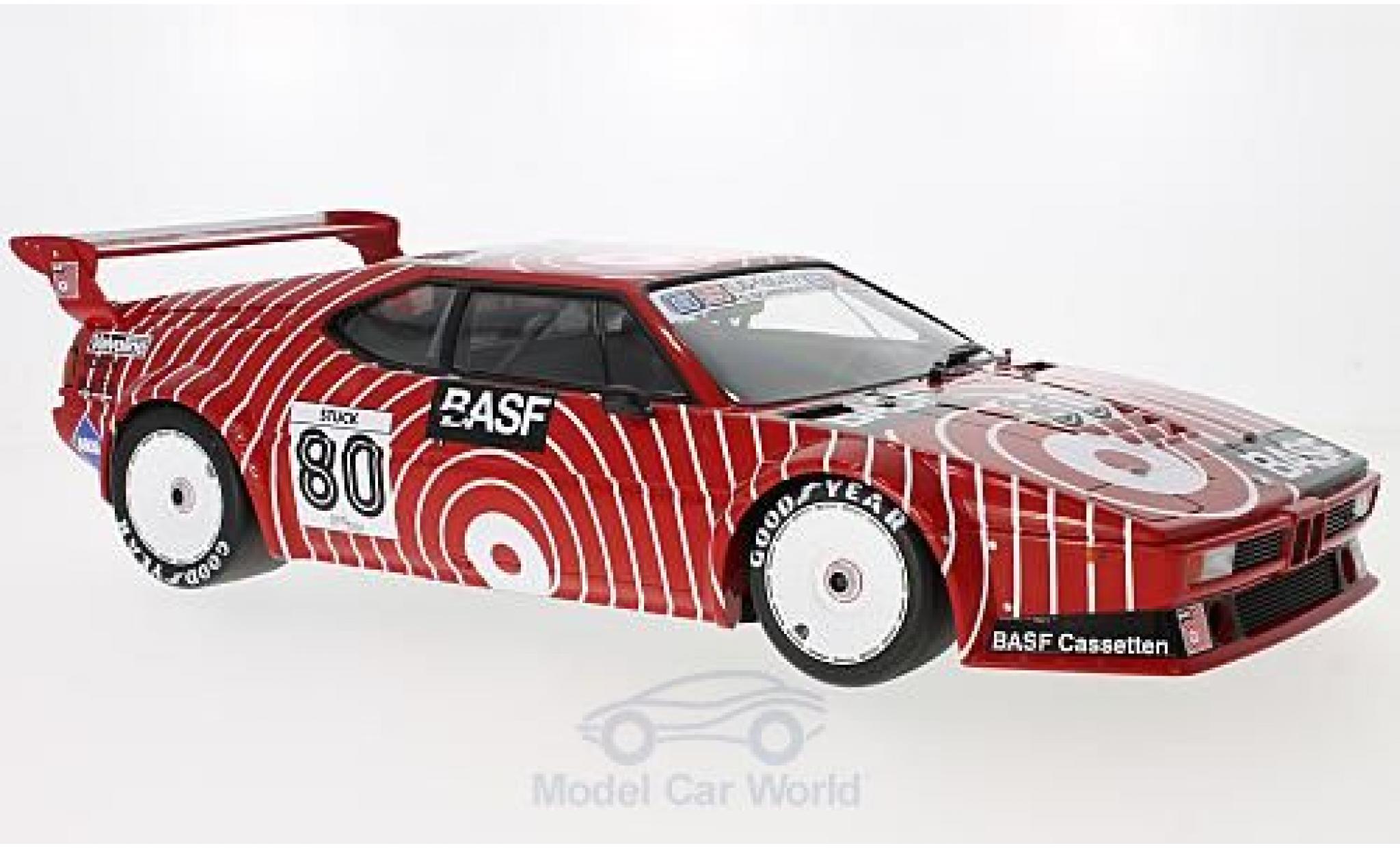 Bmw M1 1980 1/12 Minichamps Procar No.80 GS Tuning BASF Procar 1980 H-J.Stuck modelauto
