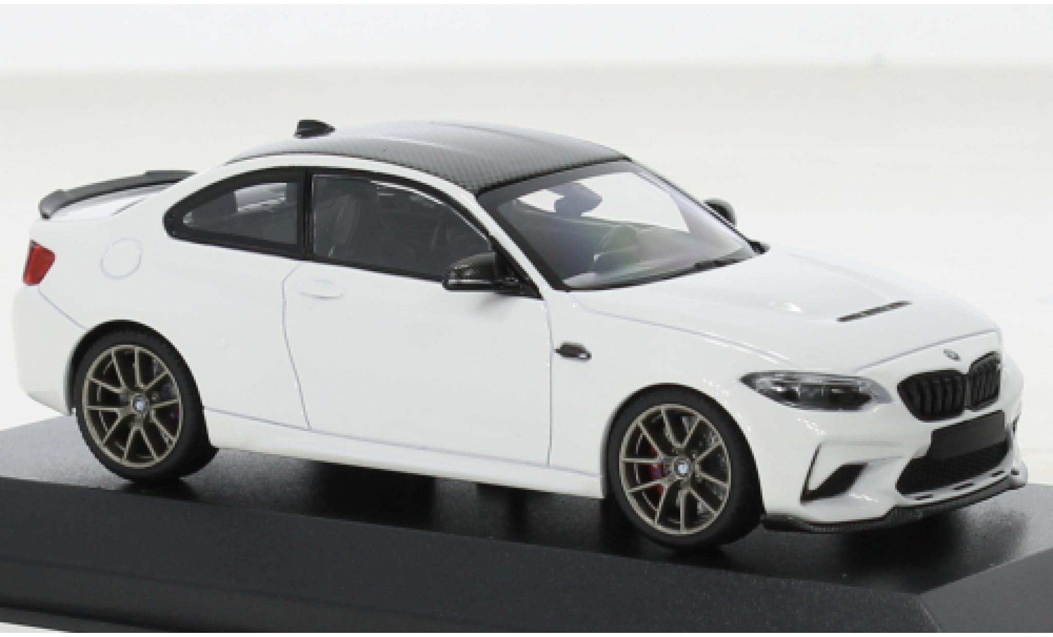Bmw M2 1/43 Minichamps CS wit 2020 1:43 modelauto