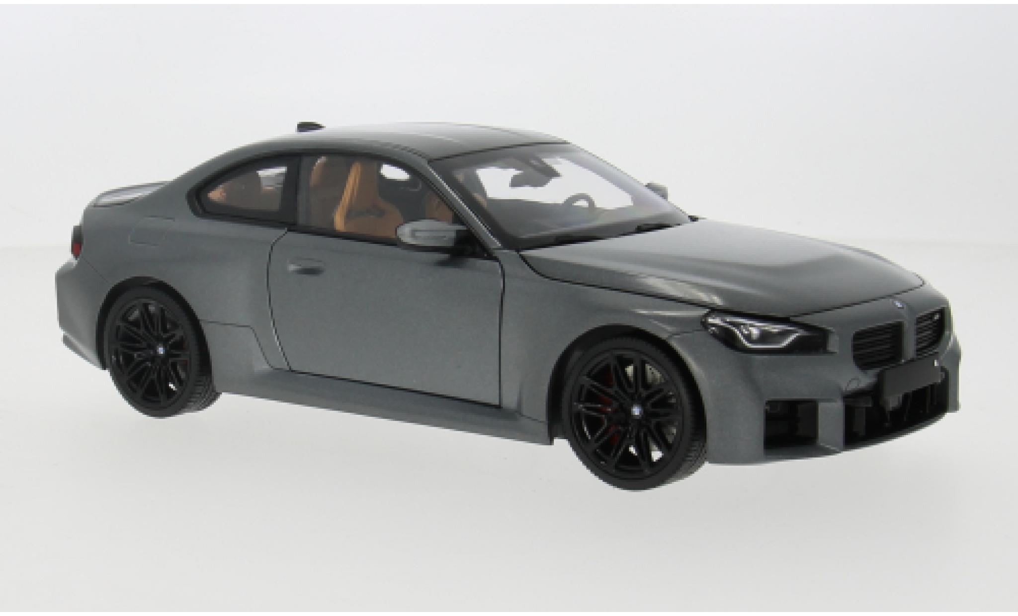 Bmw M2 1/18 Minichamps matt-grijs 2022 1:18 modelauto