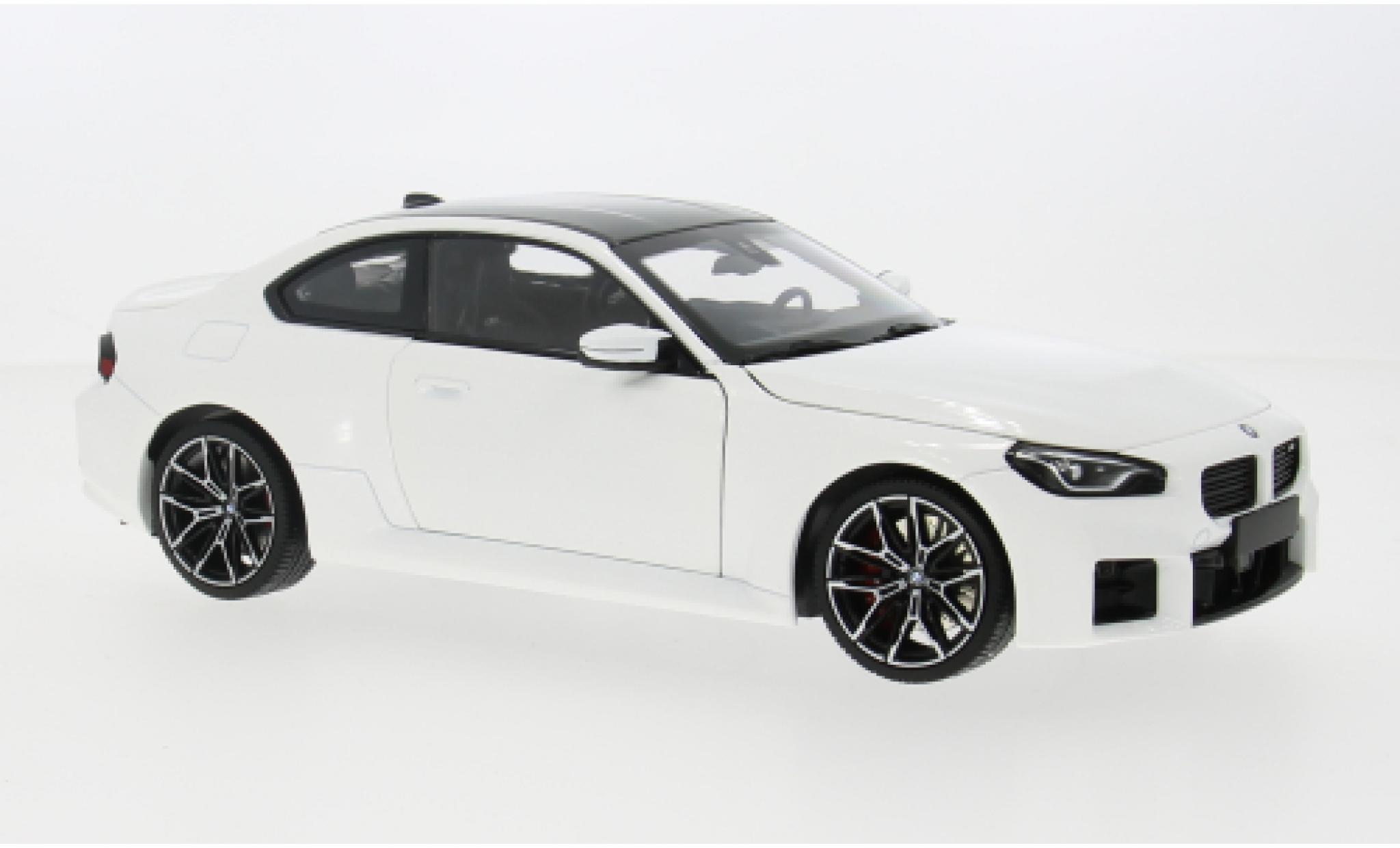 Bmw M2 1/18 Minichamps wit 2022 1:18 modelauto