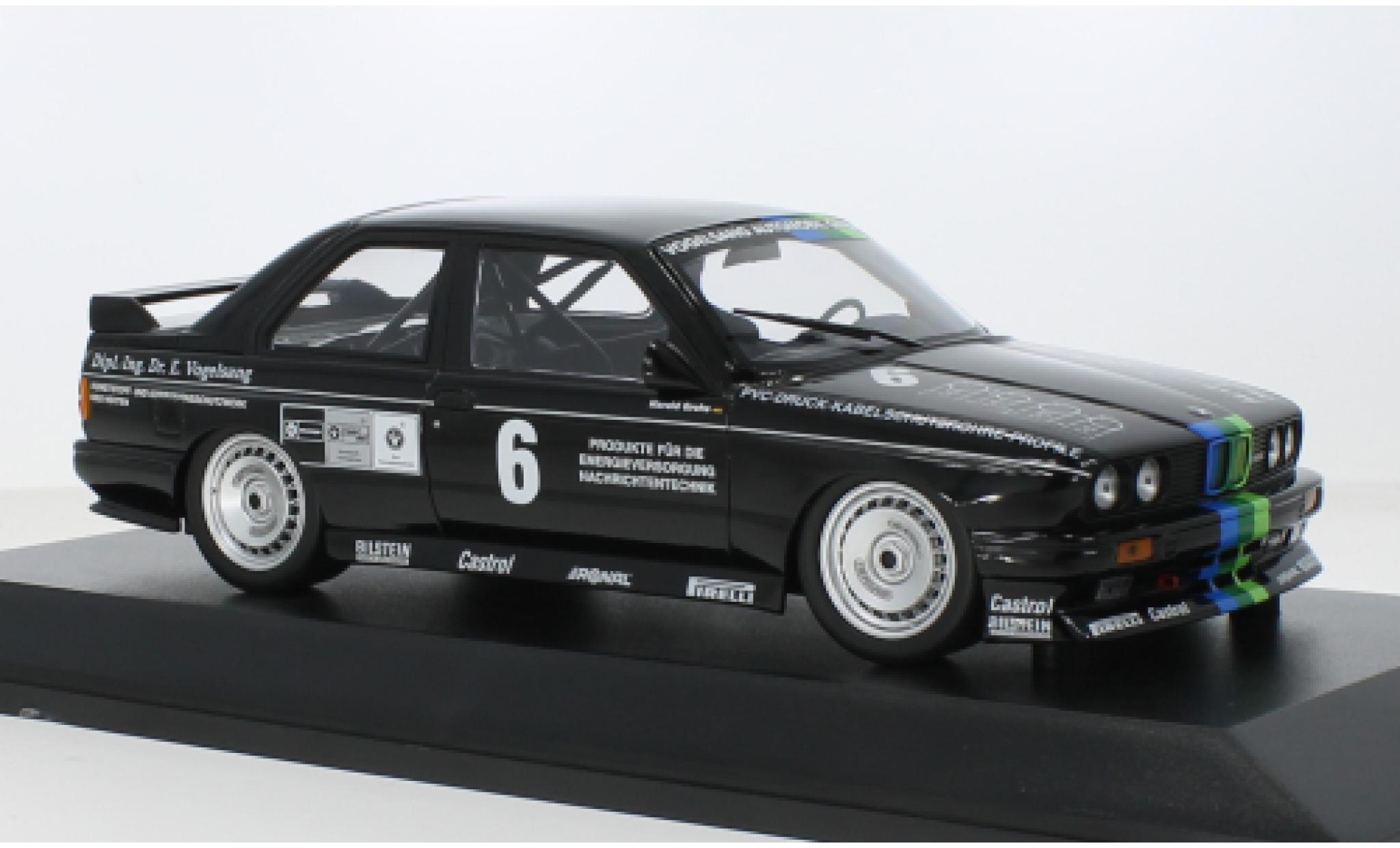 Bmw M3 1/18 Minichamps (E30) No.6 Team Vogelsang DTM 1987 1:18 modelauto