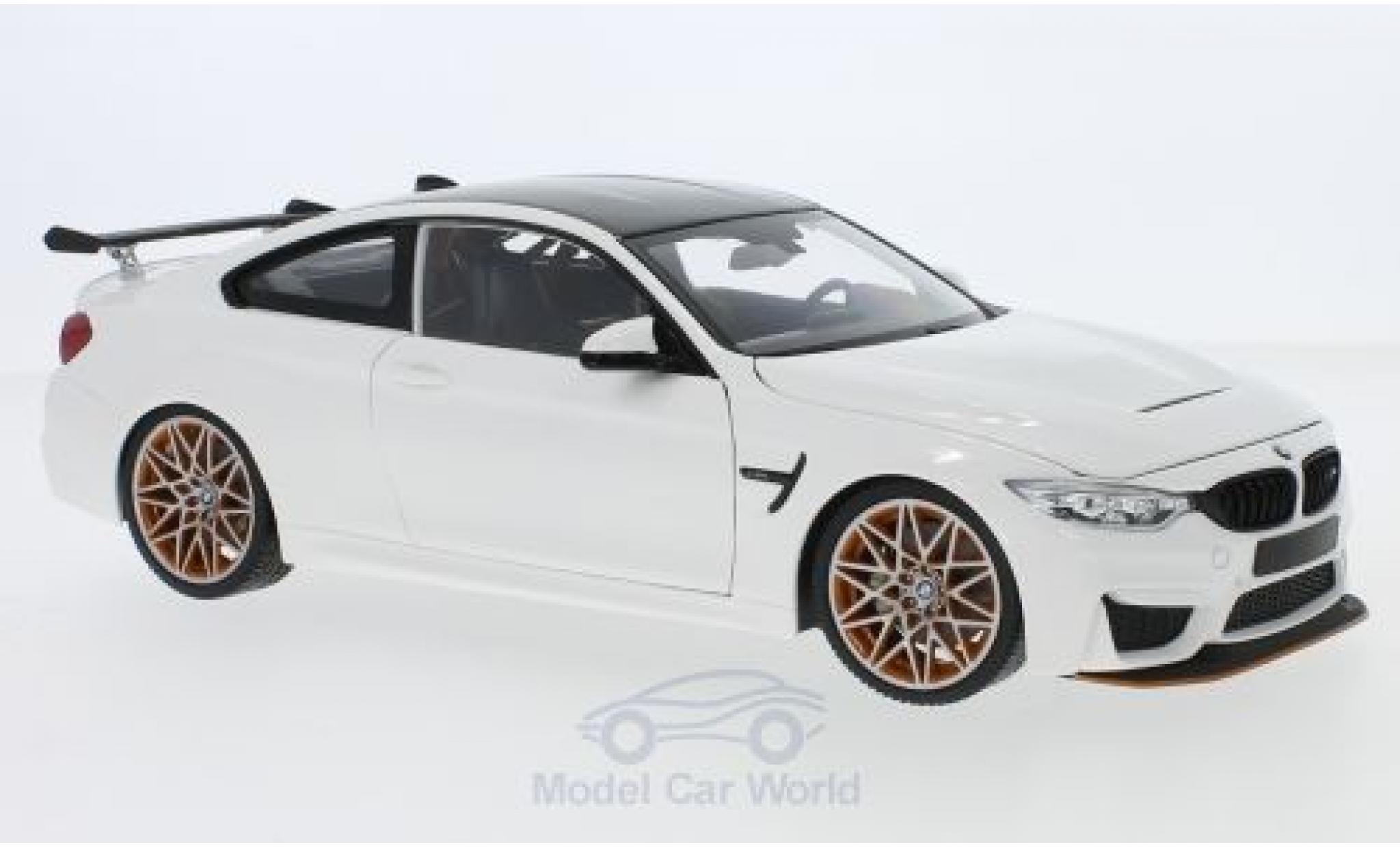 Bmw M4 1/18 Minichamps GTS wit 2016 modelauto