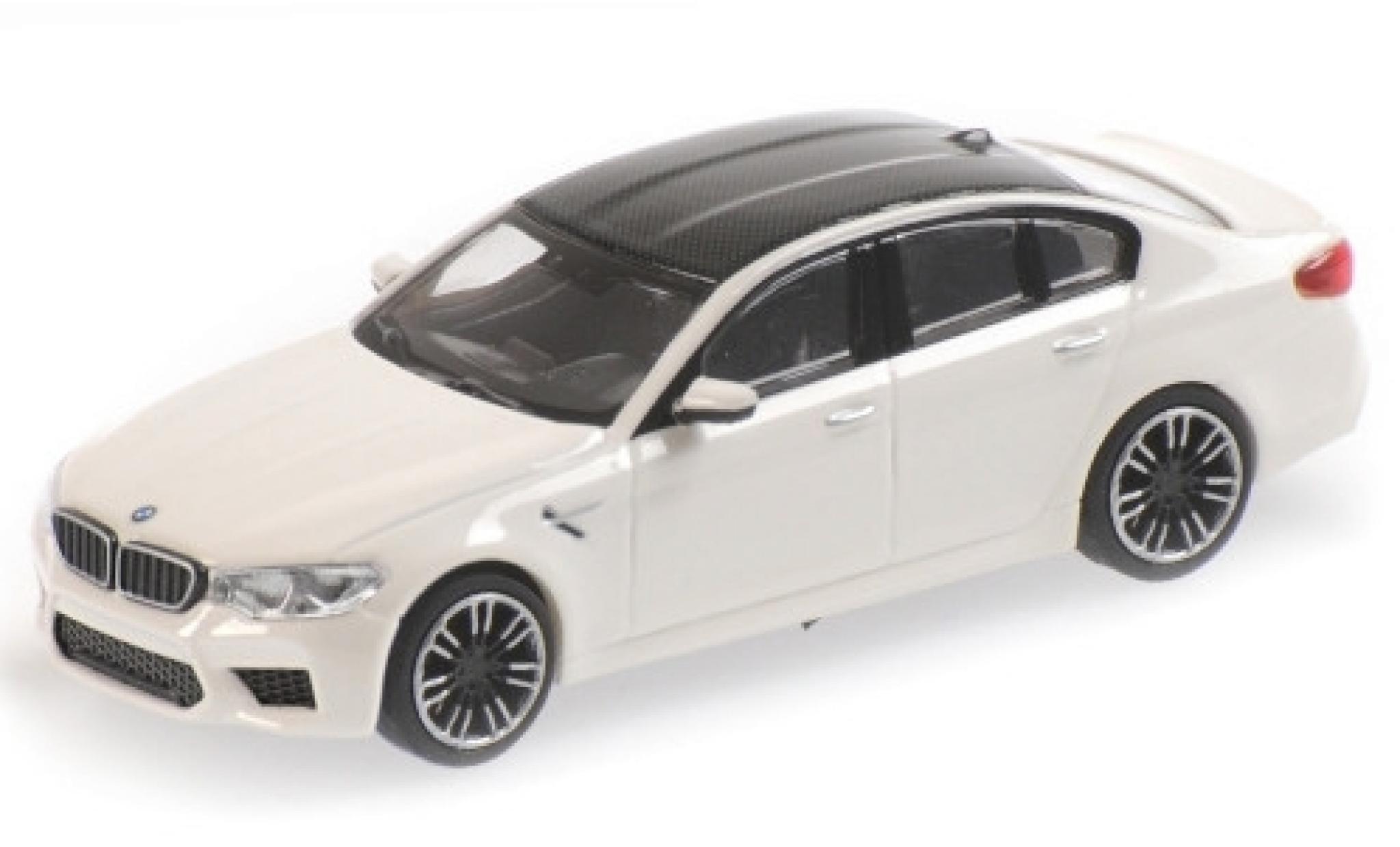Bmw M5 1/87 Minichamps (F90) wit/carbon 2018 modelauto