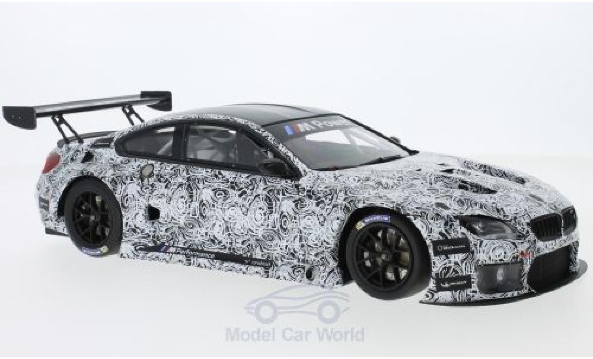 Bmw M6 1/18 Minichamps GT3 Presentation Spa 2015 modelauto