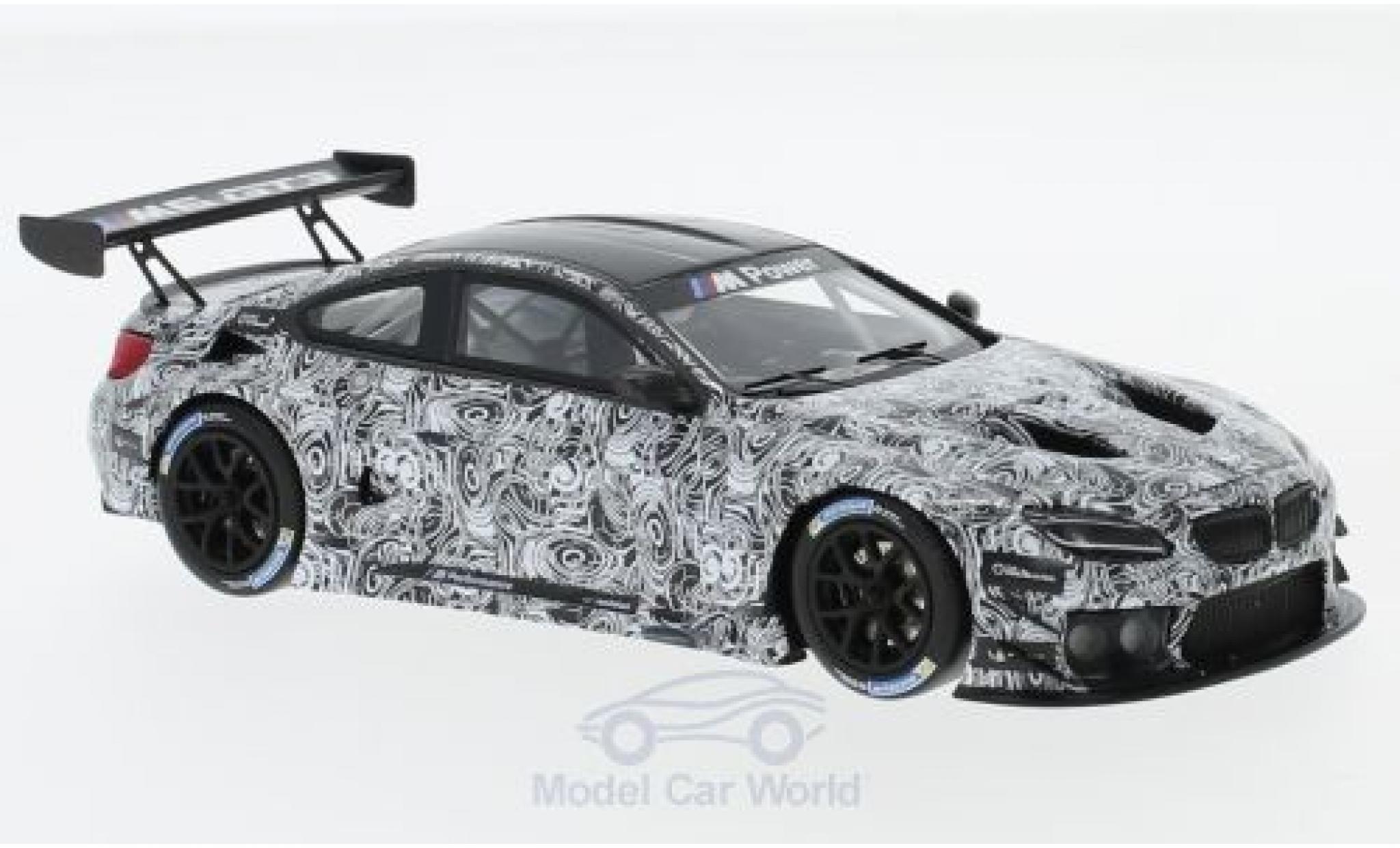 Bmw M6 1/43 Minichamps GT3 Spa 2015 Presentation modelauto