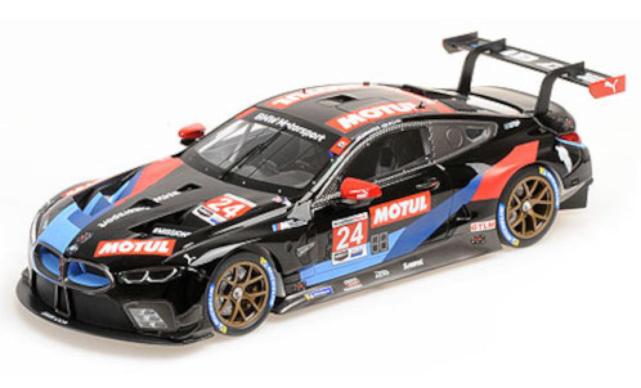 Bmw M8 1/18 Minichamps GTE No.24 RLL Racing IMSA Road Atlanta 2020 J.Edwards/J.Krohn modelauto