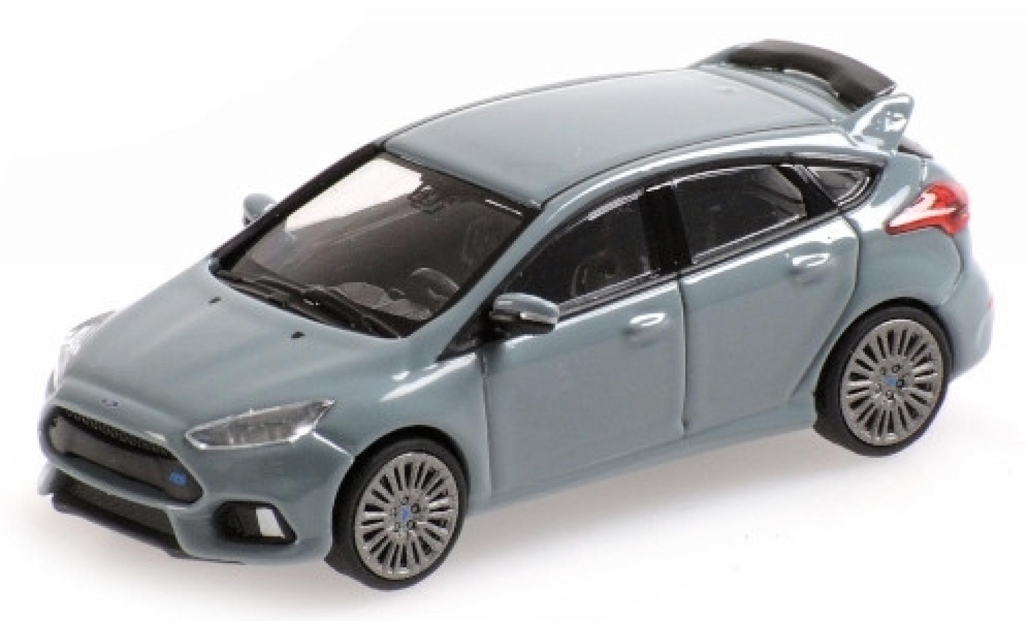 Ford Focus 1/87 Minichamps RS grijs 2018 modelauto