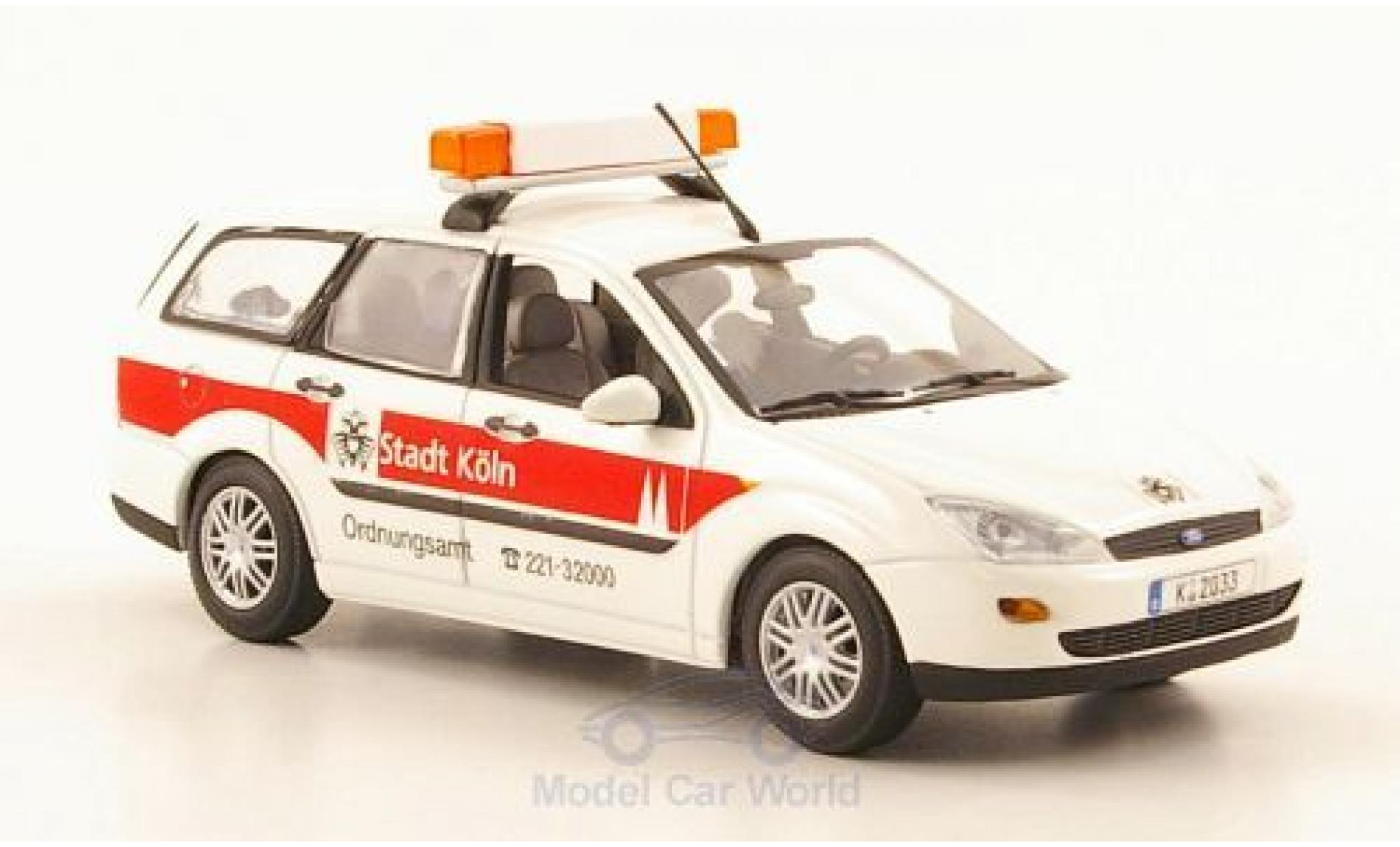 Ford Focus 1/43 Minichamps Turnier K&ouml;ln 1997 Ordnungsamt modelauto