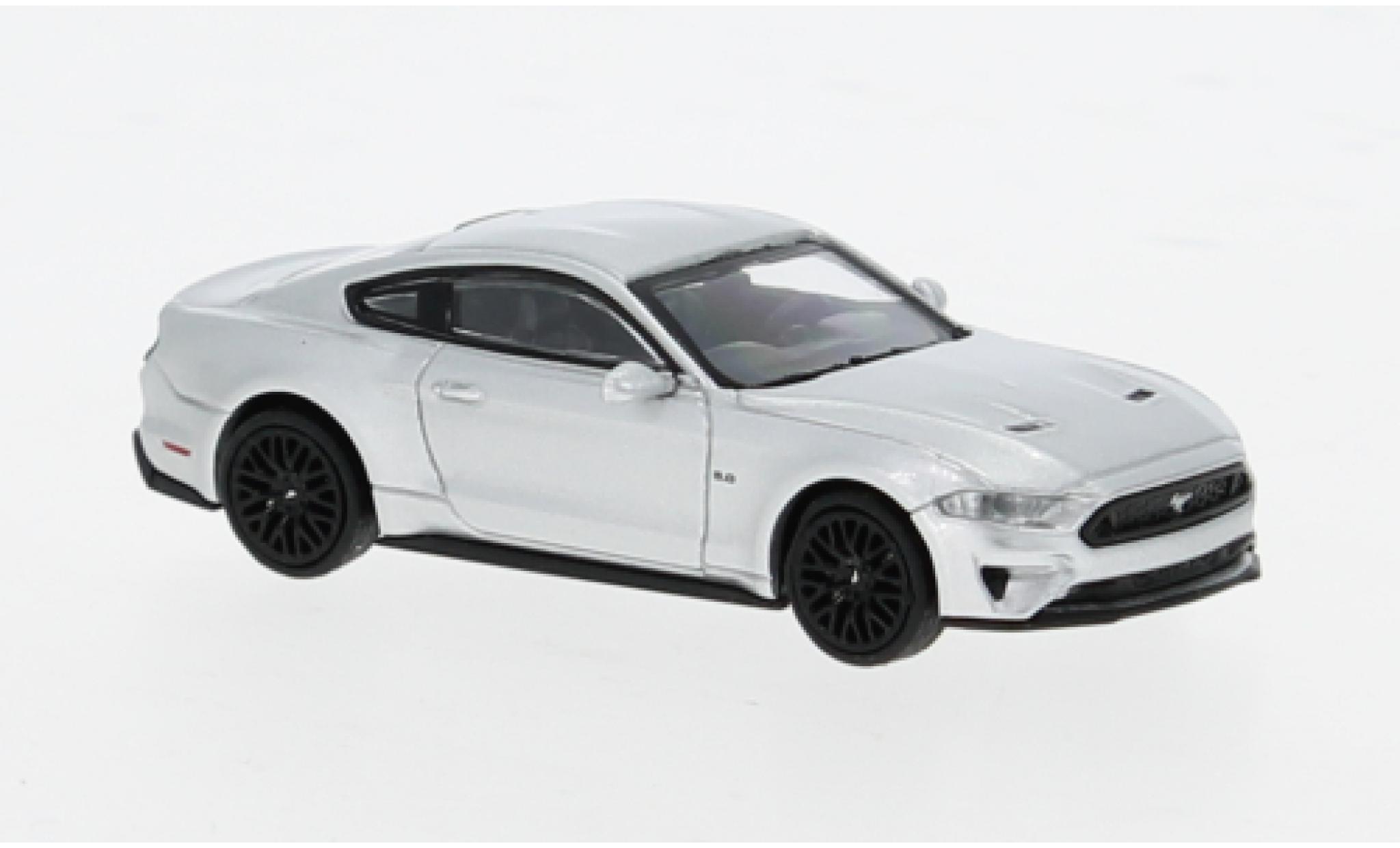 Ford Mustang 1/87 Minichamps GT grijs 2018 1:87 modelauto