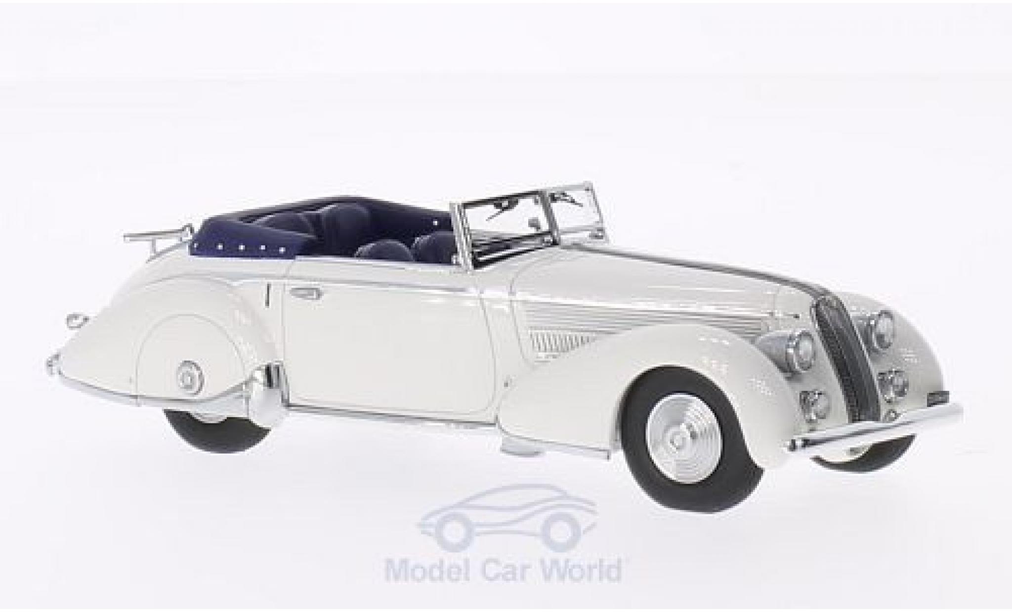 Lancia Astura 1/43 Minichamps Tipo 233 Corto wit 1936 Fist Class Collection modelauto