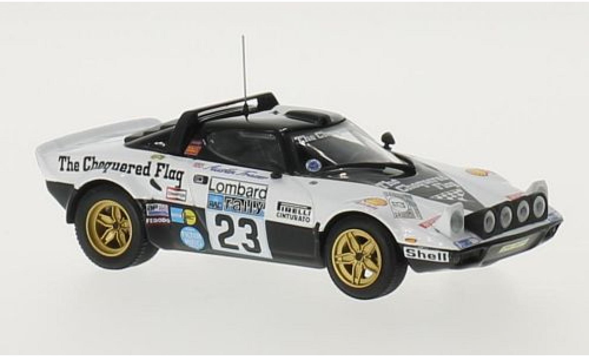 Lancia Stratos 1/43 Minichamps Rally No.23 Chequered Flag RAC Rallye 1976 P-I.Walfridson/A.Frazer modelauto