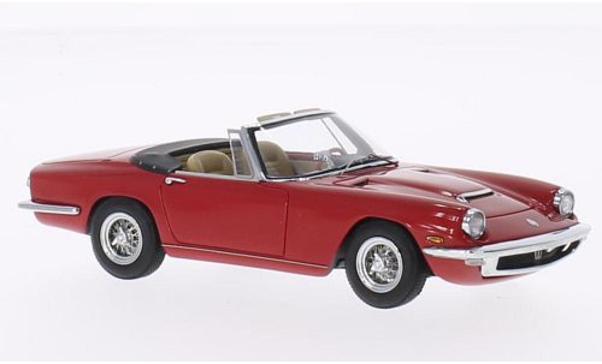 Maserati Mistral 1/43 Minichamps Spyder rood 1964 modelauto