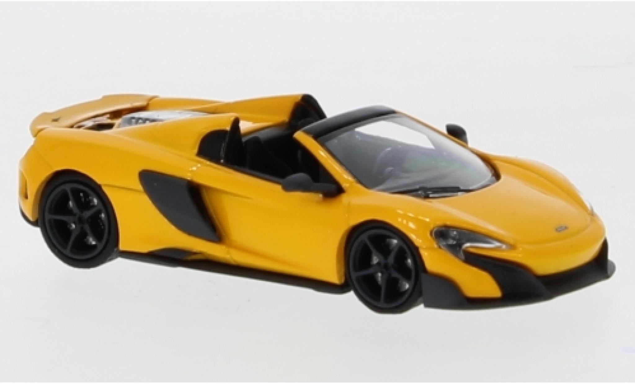 McLaren 675 1/87 Minichamps LT Spider metallic geel 2016 modelauto