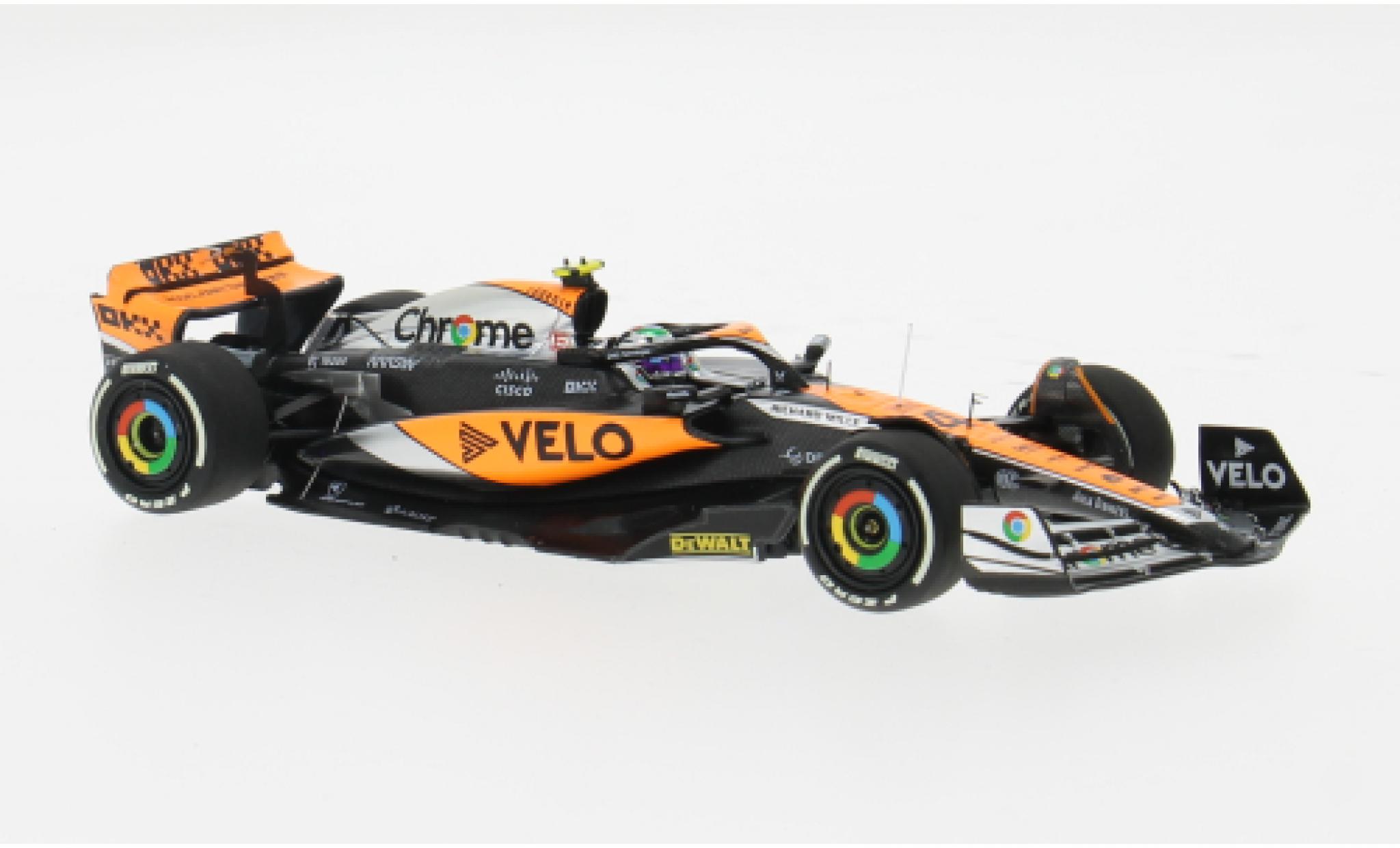 McLaren F1 1/43 Minichamps MCL60 No.4 Team Formel 1 GP Gro&szlig;britannien 2023 1:43 modelauto