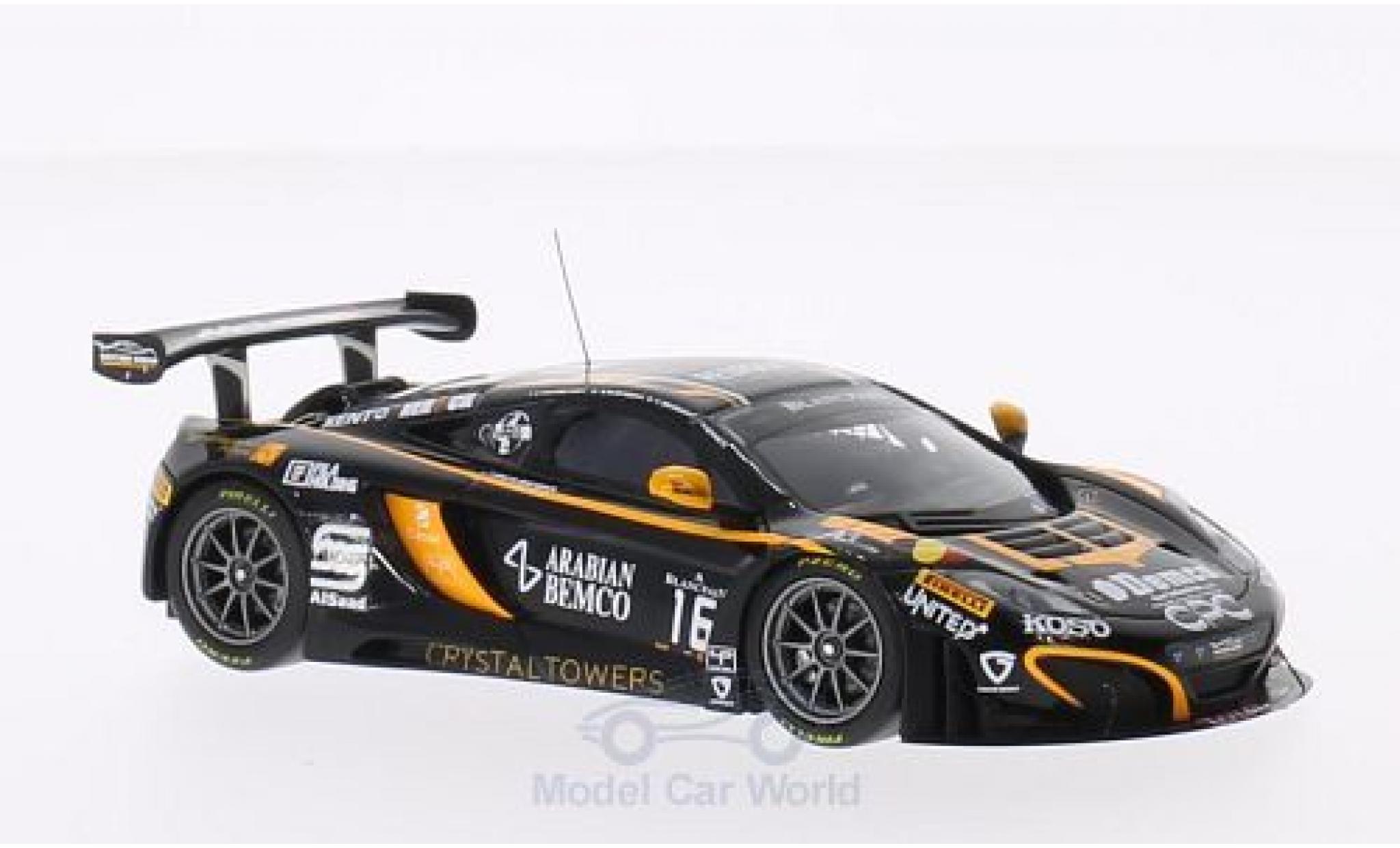 McLaren MP4-12C 1/43 Minichamps GT3 No.16 Boutsen Ginion Racing 24h Spa 2014 M.Schmetz/A.Demirdjian/S.Sarkissian/C.van der Drift modelauto