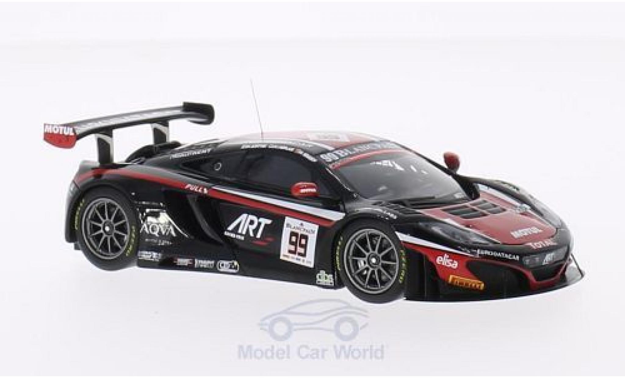 McLaren MP4-12C 1/43 Minichamps GT3 No.99 Team Art Grand Prix 24h Spa 2014 K.Estre/K.Korjus/A.Soucek modelauto