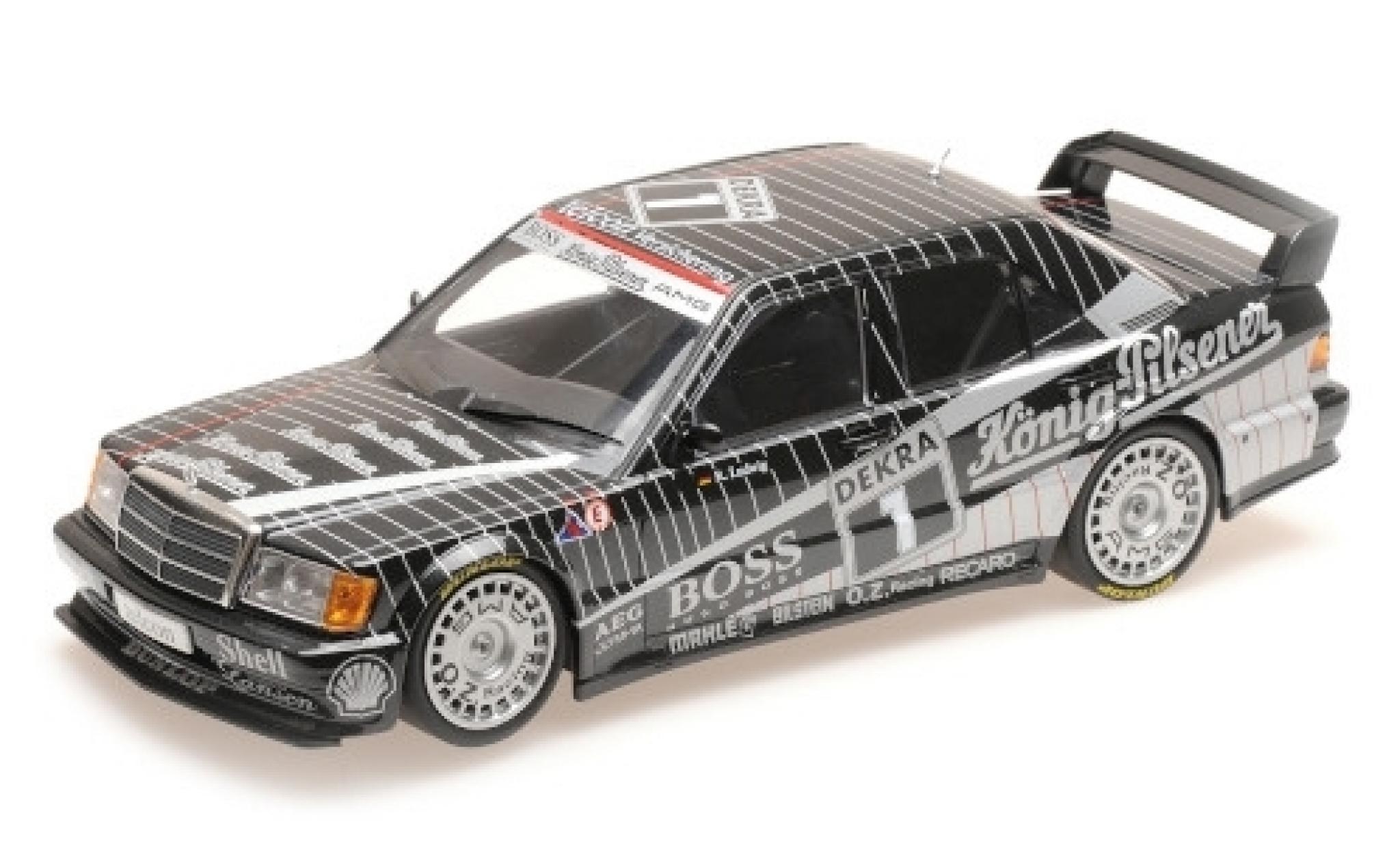 Mercedes 190 1/18 Minichamps E 2.5-16 Evo 1 No.1 AMG Boss / K&ouml;nig-Pilsener DTM 1989 K.Ludwig modelauto