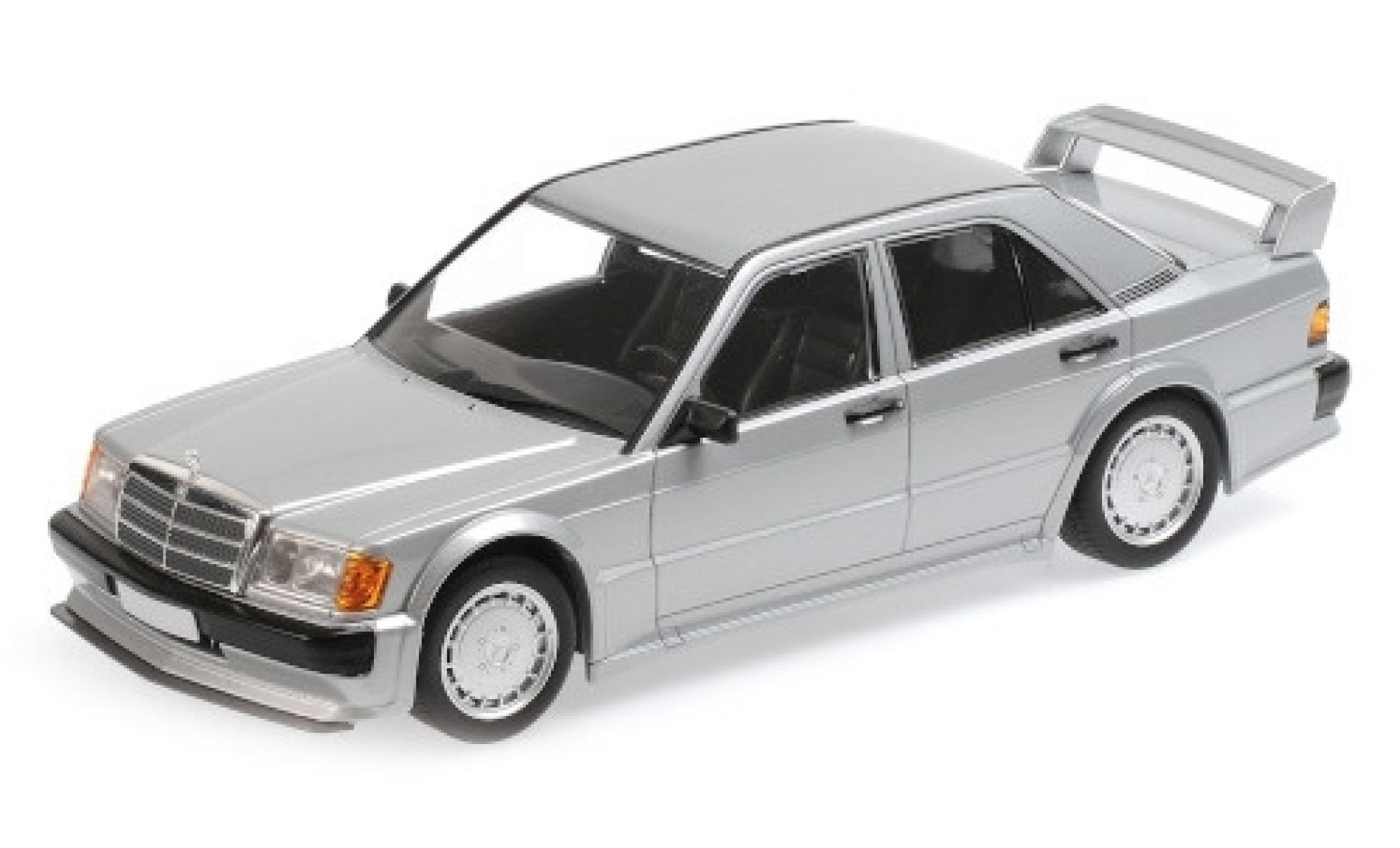 Mercedes 190 1/18 Minichamps E 2.5-16 Evo 1 (W201) grijs 1989 modelauto