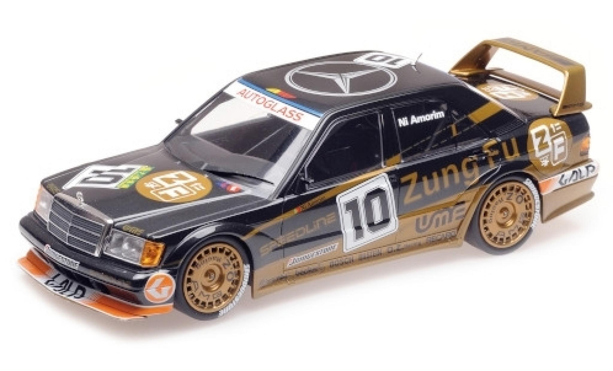 Mercedes 190 1/18 Minichamps E 2.5-16 EVO 2 (W200) No.10 Zung Fu Macau Guia Race 1991 N.Amorim modelauto