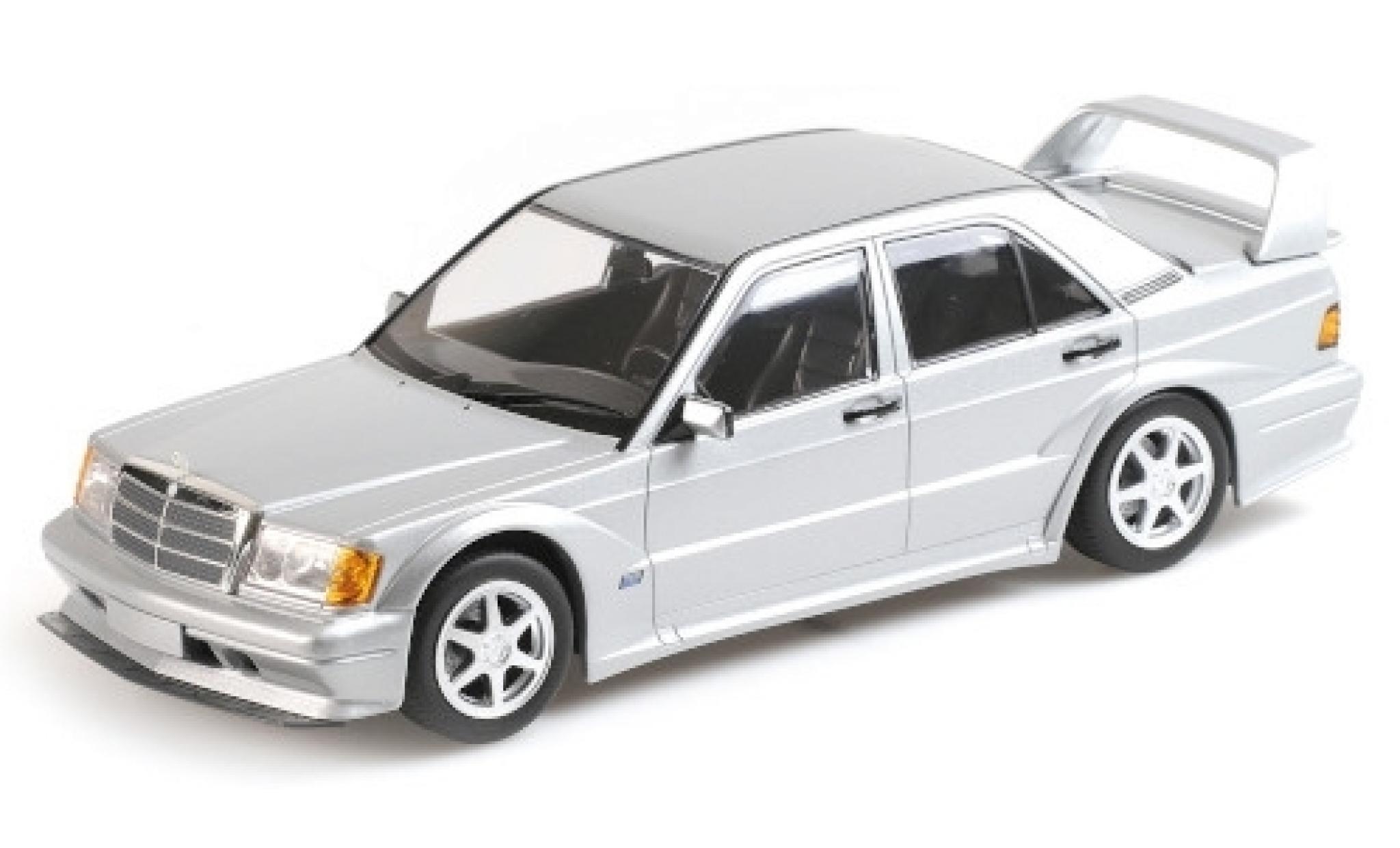 Mercedes 190 1/18 Minichamps E 2.5-16 Evo2 grijs 1990 modelauto