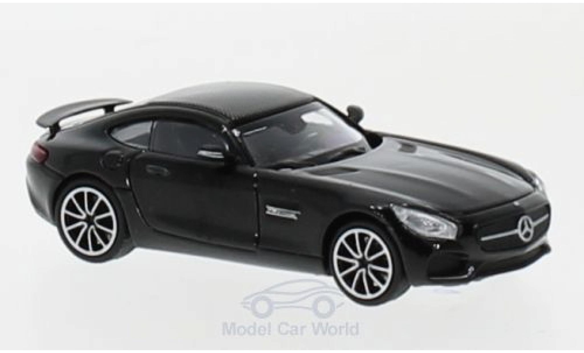 Mercedes AMG GT 1/87 Minichamps S zwart 2015 modelauto