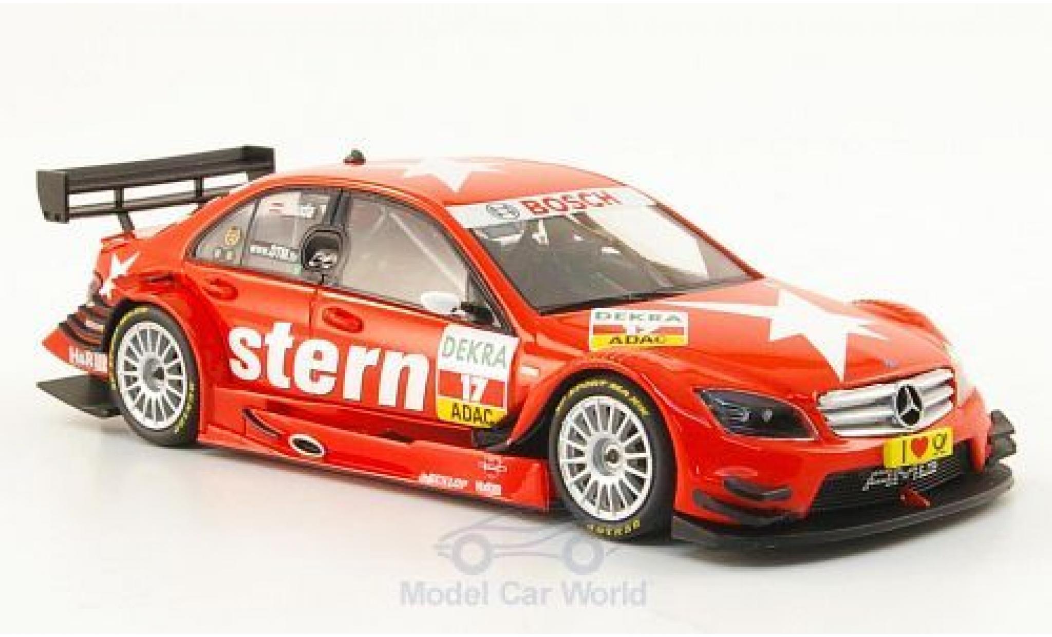 Mercedes Classe C DTM 1/43 Minichamps DTM (2008) No.17 Team Stern Stern DTM 2009 M.Lauda modelauto