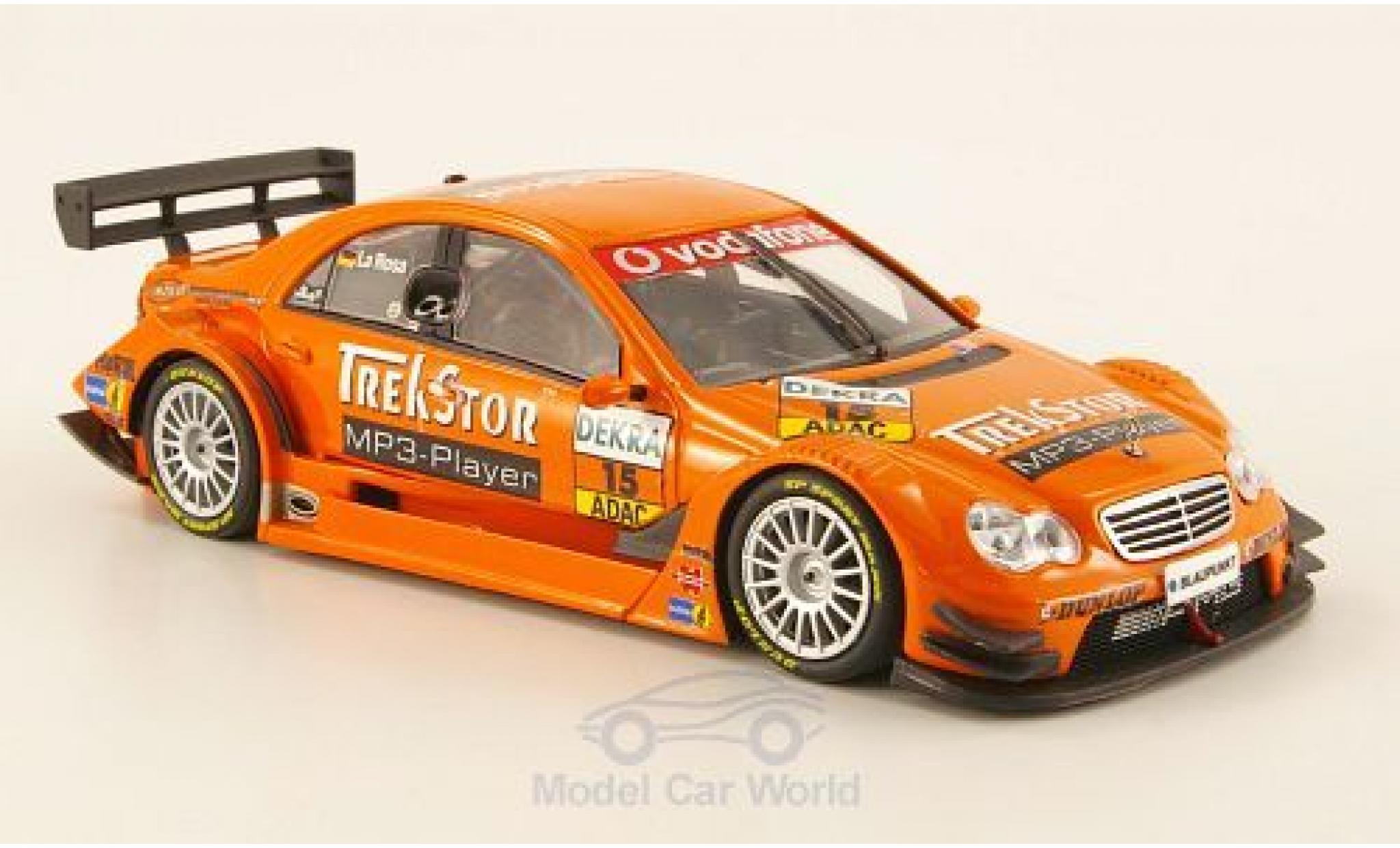 Mercedes Classe C DTM 1/43 Minichamps DTM No.15 Team M&uuml;cke DTM 2007 D.la Rosa modelauto
