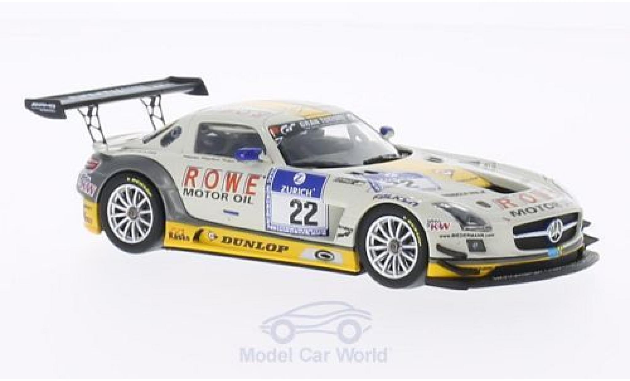 Mercedes SLS 1/43 Minichamps AMG GT3 No.22 ROWE Racing 24h N&uuml;rburgring 2013 modelauto
