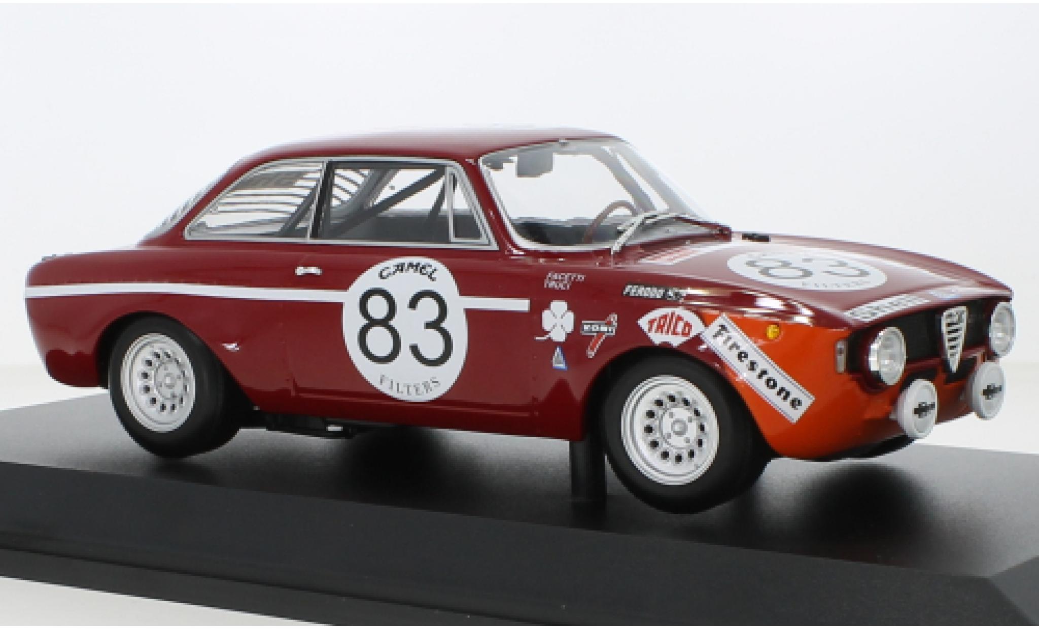 Alfa Romeo GT 1/18 Minichamps A 1300 No.83 Autodelta 24h Spa 1972 modelauto