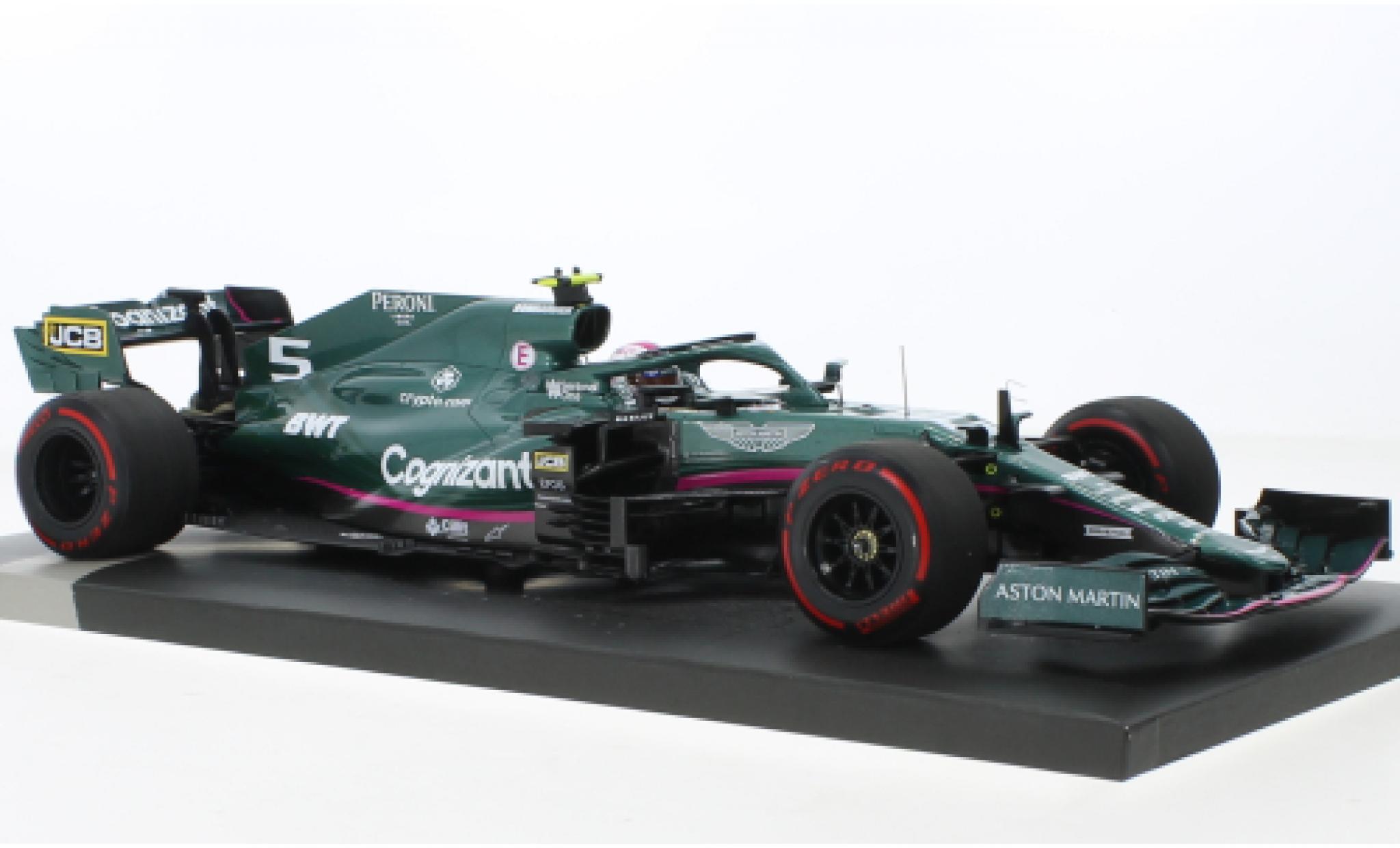 Aston Martin AMR2 1/18 Minichamps 1 No.5 Cognizant F1 Team Cognizant Formel 1 GP Azerbaijan 2021 modelauto