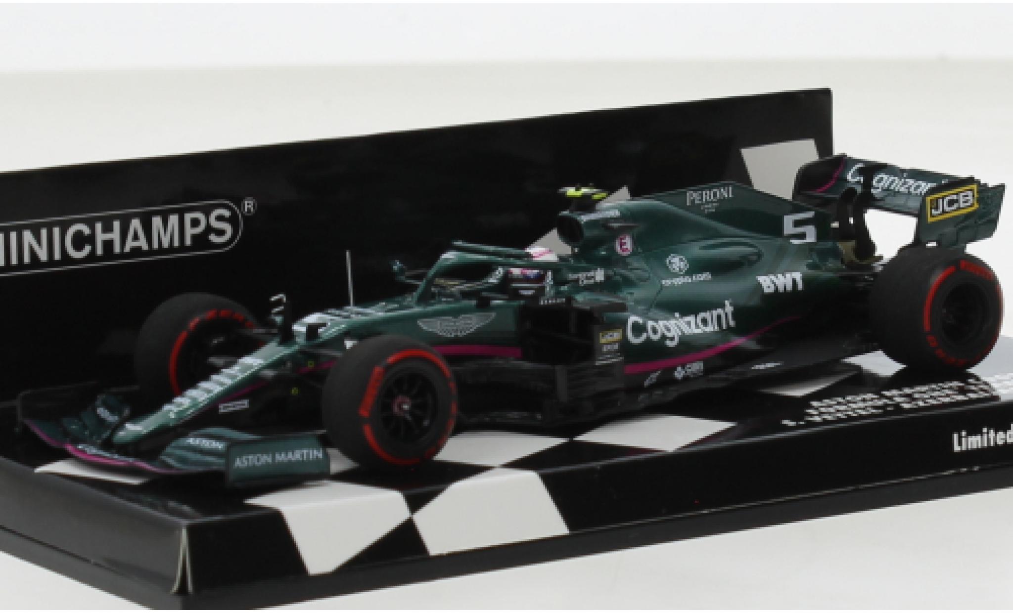 Aston Martin AMR2 1/43 Minichamps 1 No.5 Cognizant F1 Team Cognizant formule 1 GP Azerbaijan 2021 modelauto
