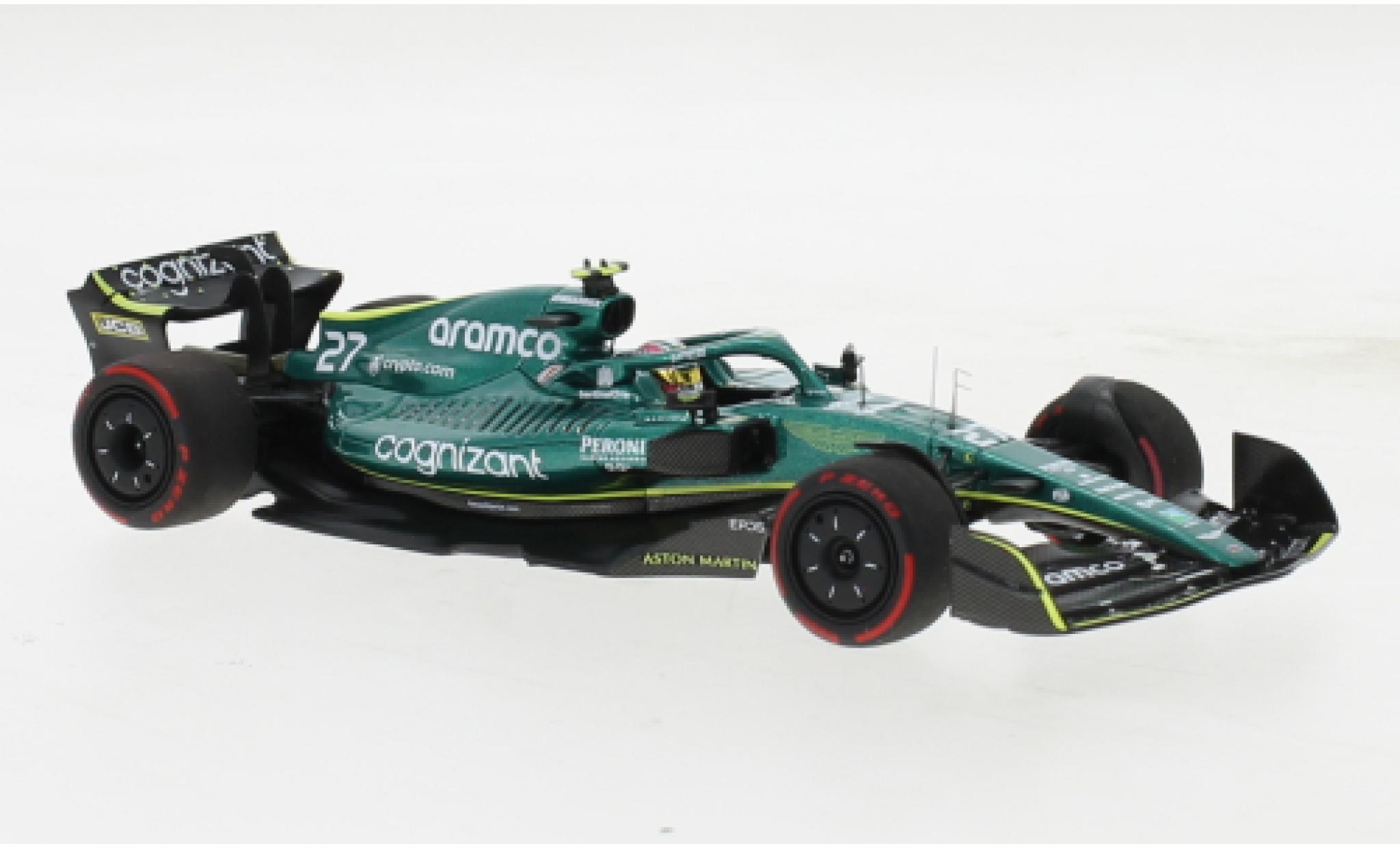 Aston Martin AMR2 1/43 Minichamps 2 No.27 Aramco Cognizant F1 Team Cognizant Formel 1 GP Bahrain 2022 modelauto