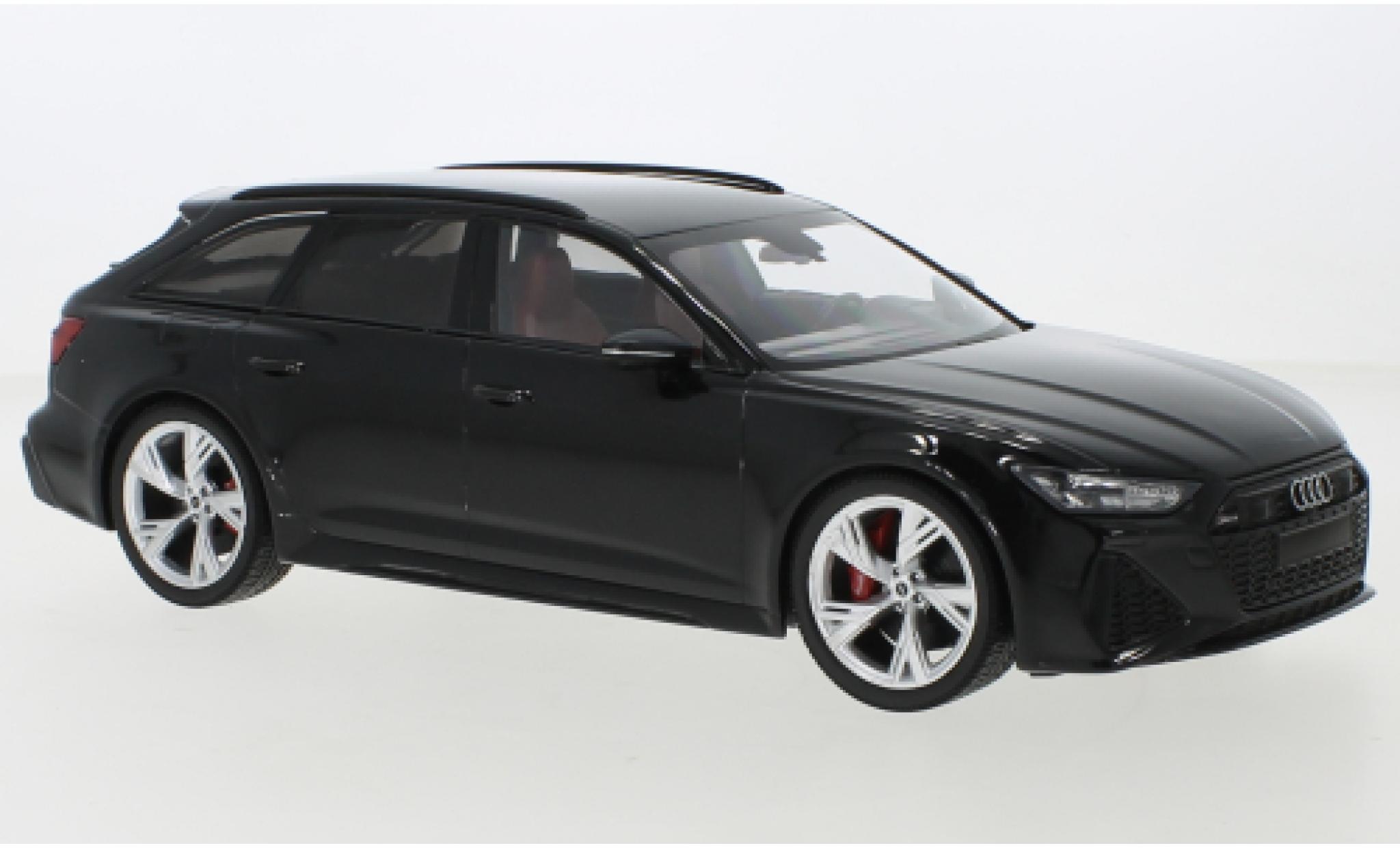 Audi RS6 1/18 Minichamps Avant metallic zwart 2019 modelauto