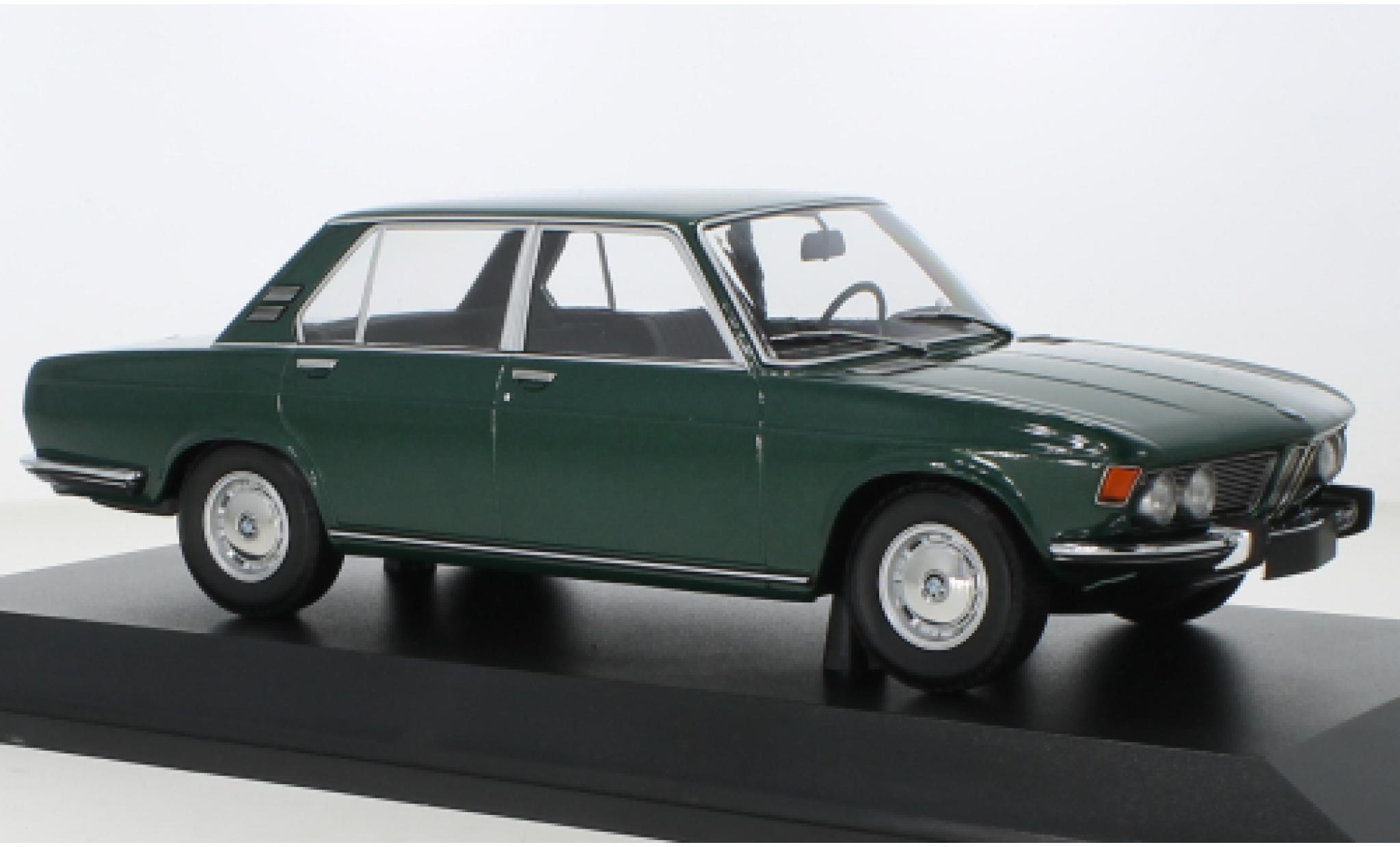 Bmw 2500 1/18 Minichamps metallic groen 1968 modelauto