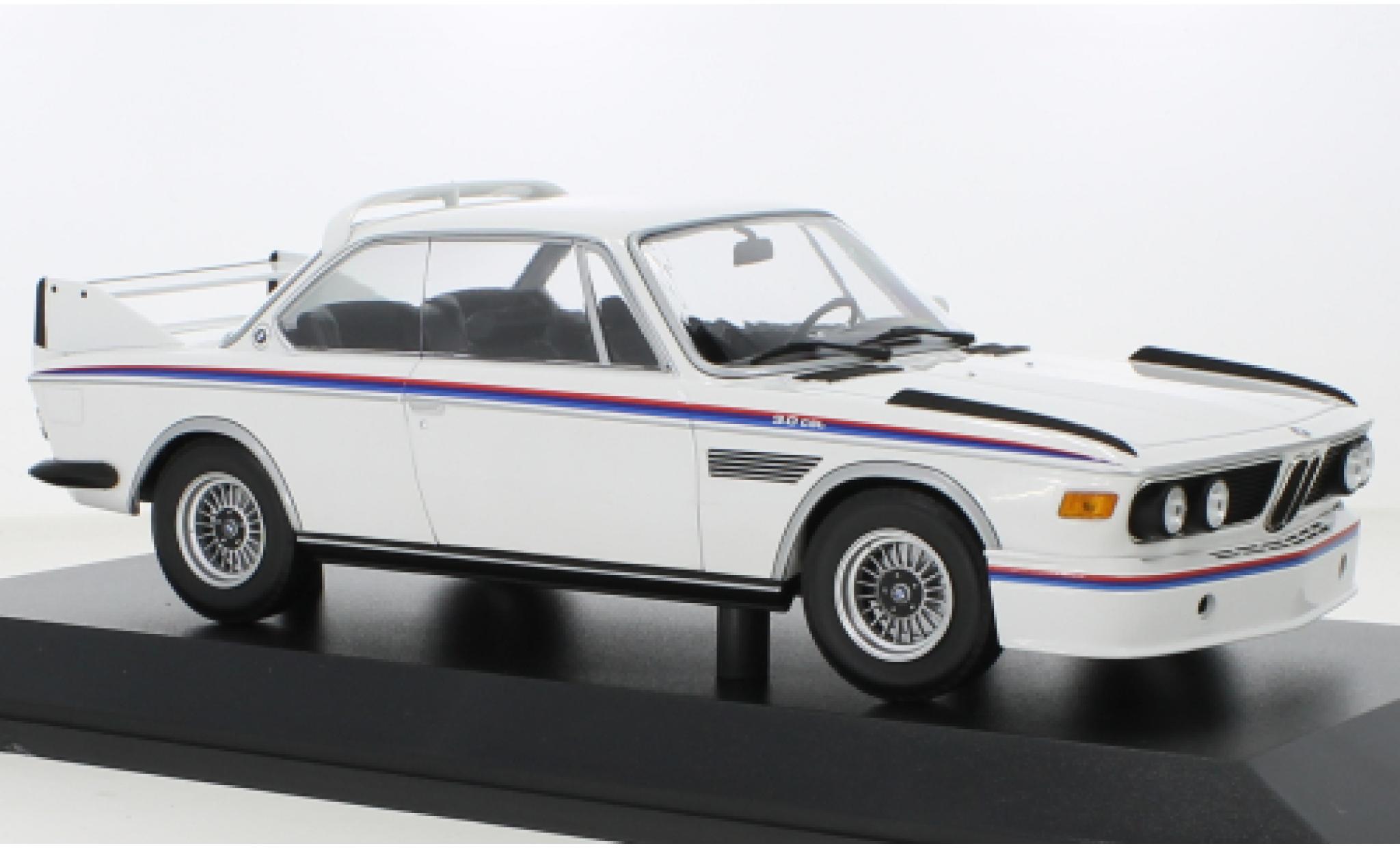 Bmw 3.0 1/18 Minichamps CSL wit 1973 modelauto