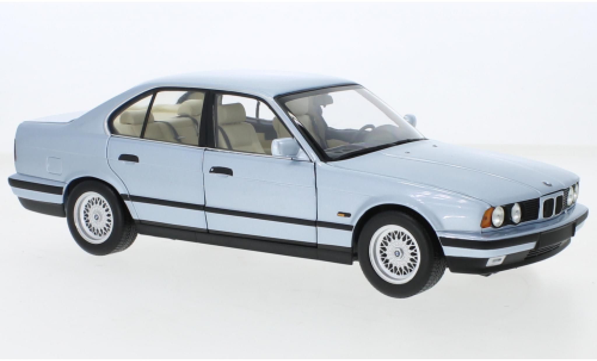 Bmw 535 1/18 Minichamps i (E34) metallic blauw 1988 modelauto