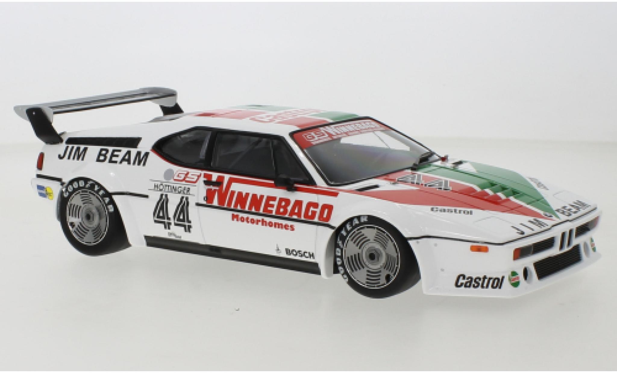 Bmw M1 1/18 Minichamps Procar No.44 GS Team Marko Jim Beam Procar Silverstone 1979 modelauto