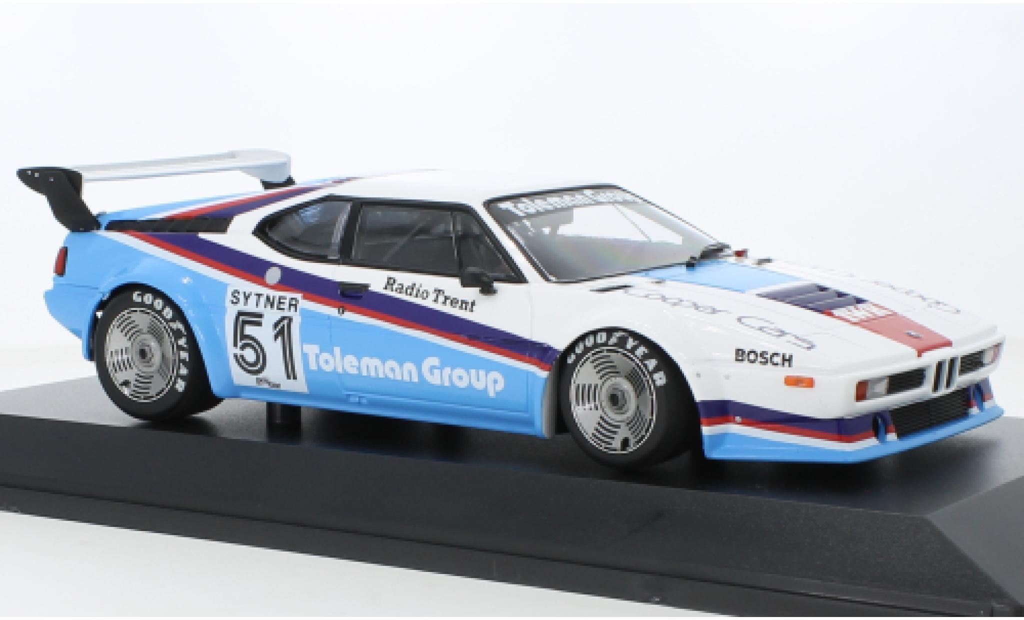 Bmw M1 1/18 Minichamps Procar No.51 Toleman Group Motorsport Procar 1979 modelauto